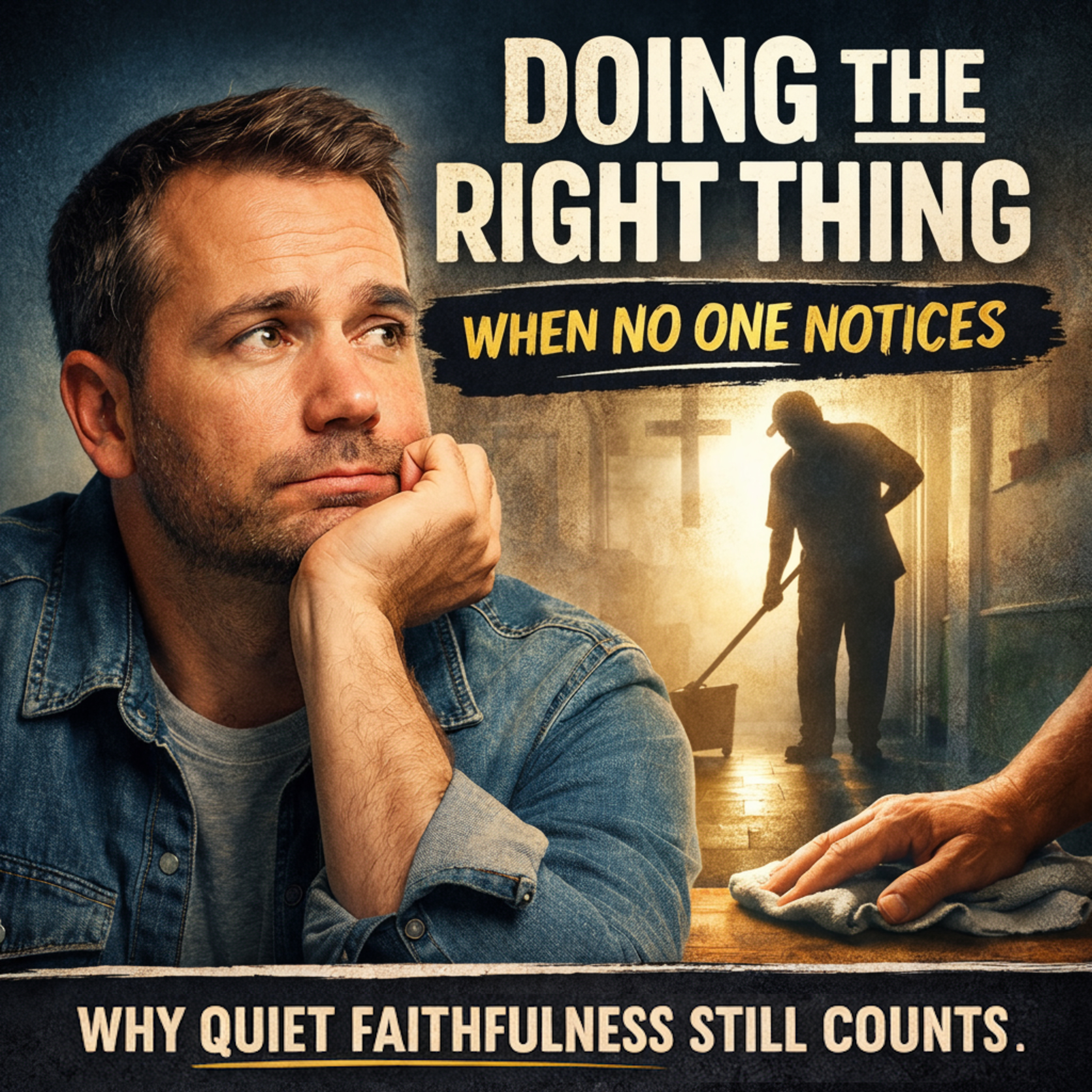 Doing the Right Thing When No One Notices (Why Quiet Faithfulness Still Counts) episode artwork