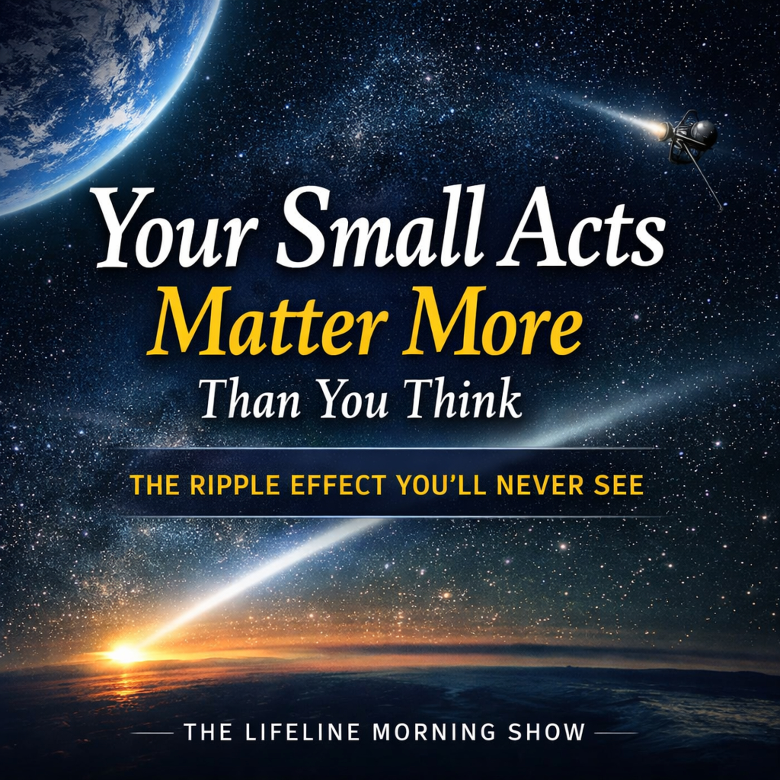 Your Small Acts Matter More Than You Think (The Ripple Effect You’ll Never See) episode artwork