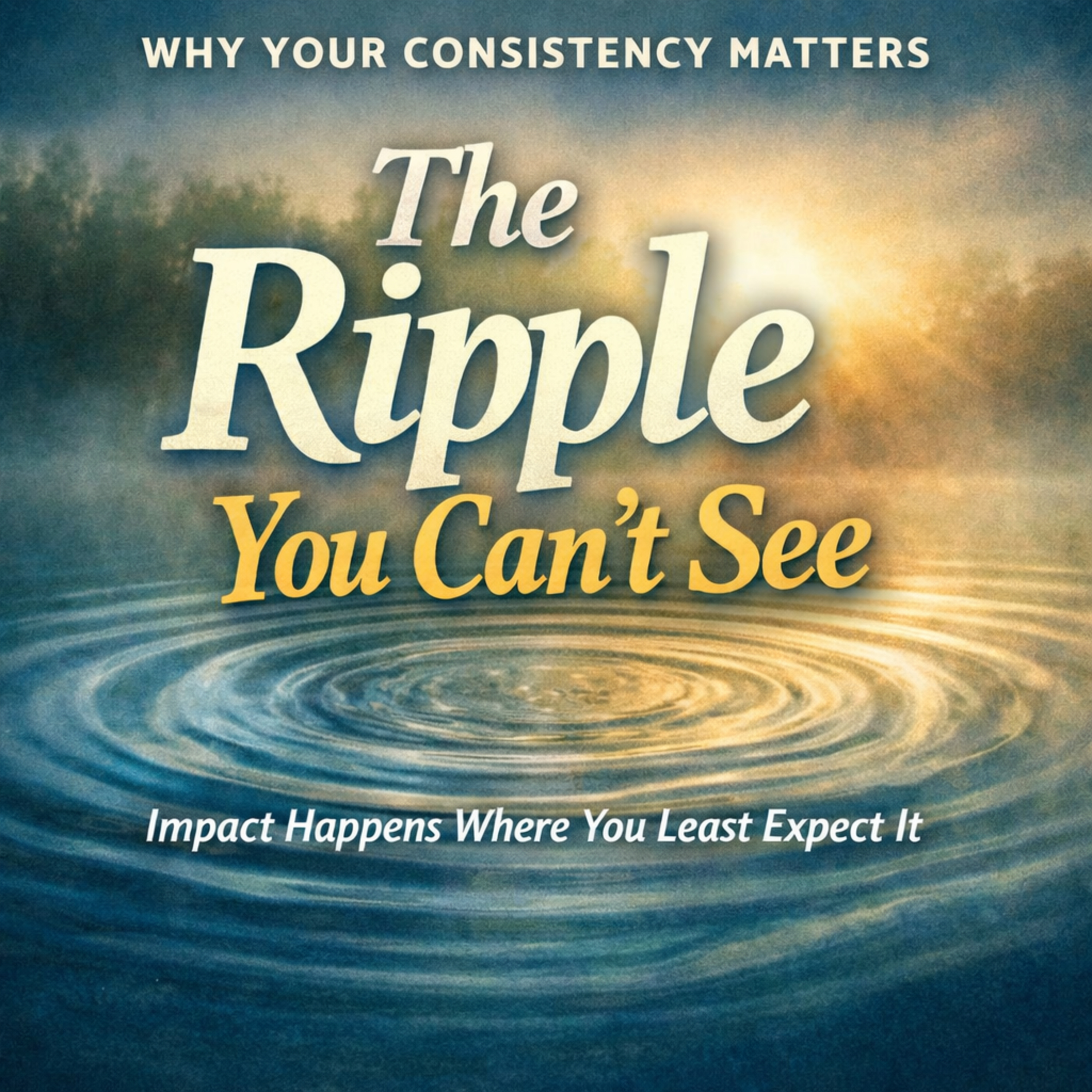 The Ripple You Can’t See: Why Your Consistency Matters More Than You Think episode artwork