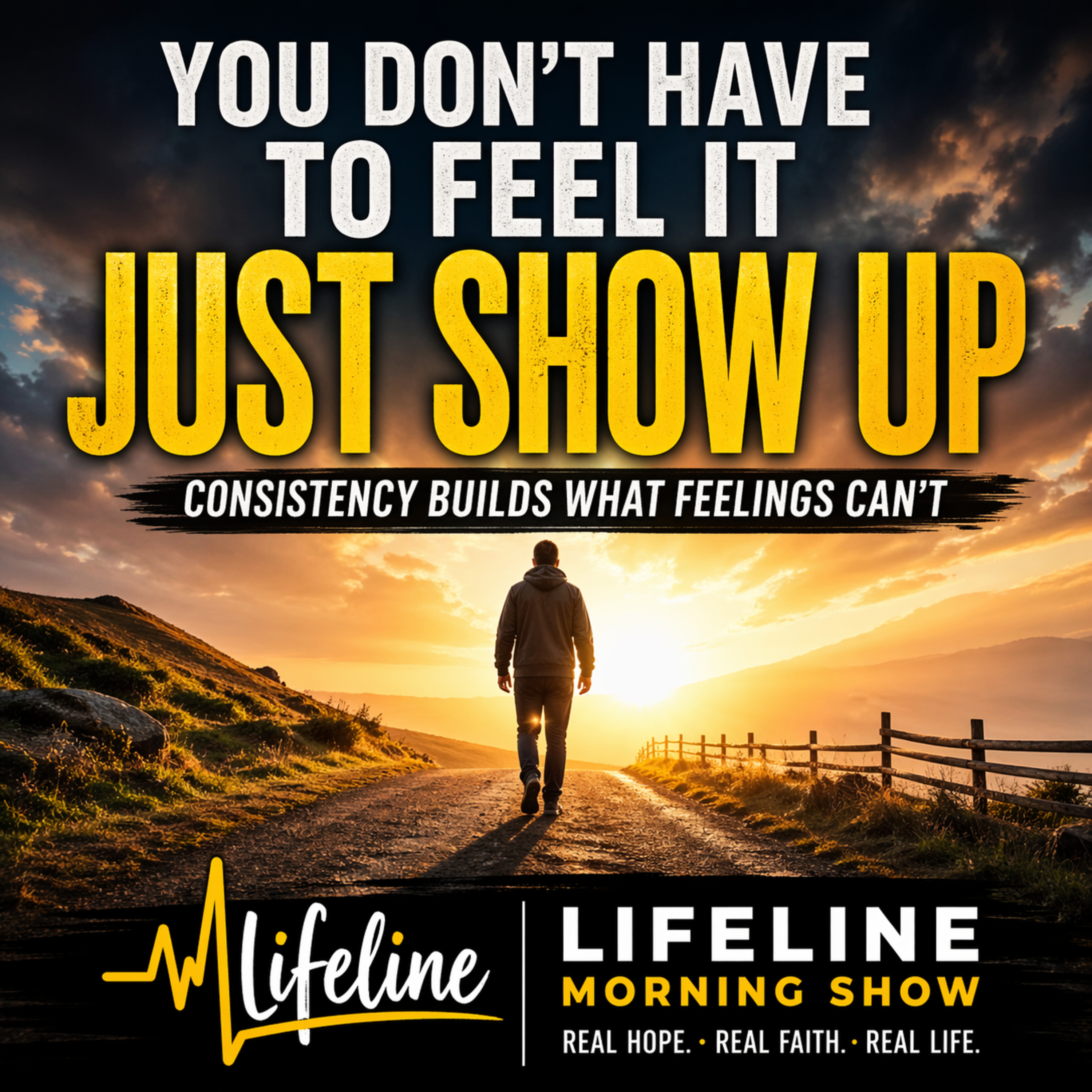 You Don’t Have to Feel It—Just Show Up | Why Consistency Matters More Than You Think episode artwork