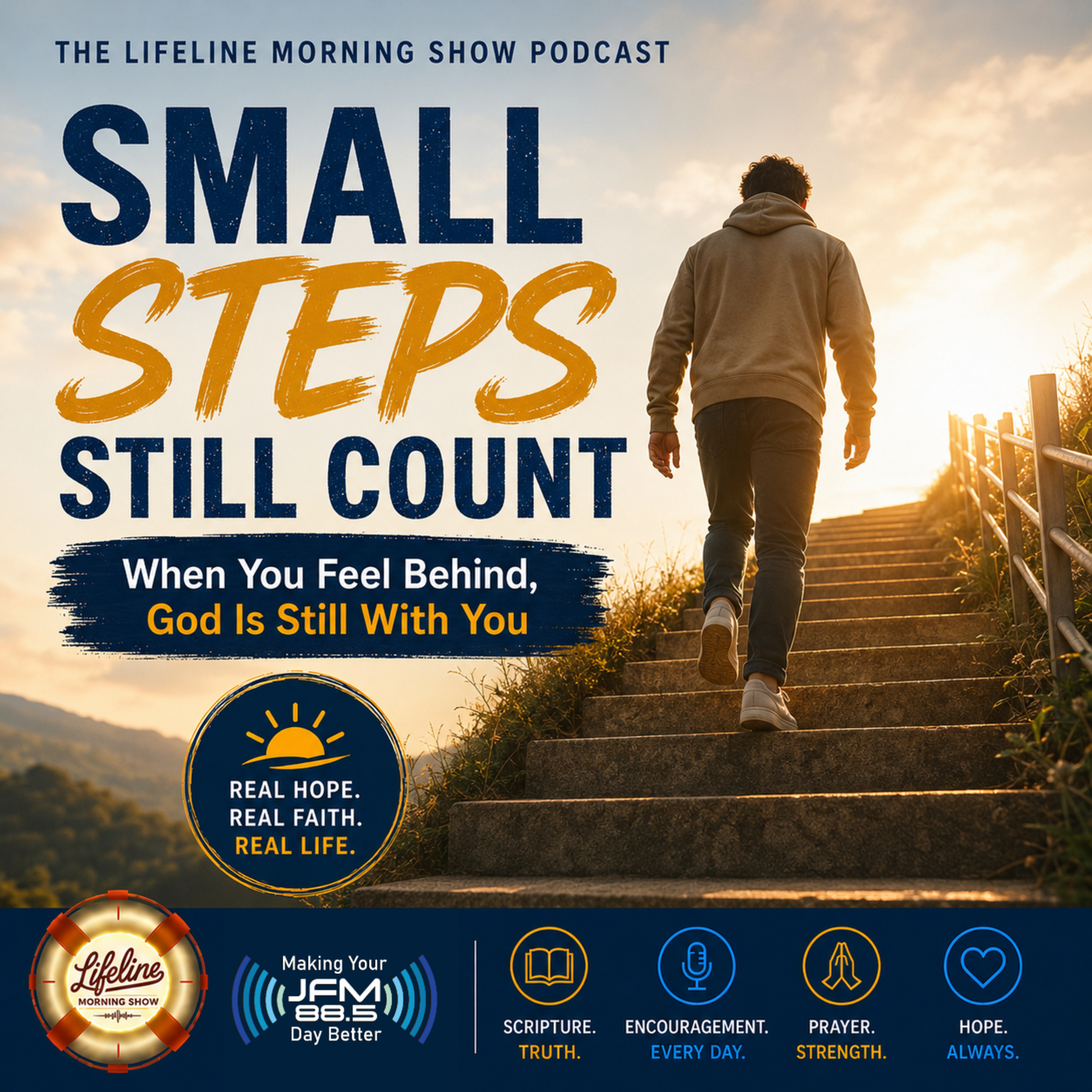 Small Steps Still Count | When You Feel Behind, God Is Still With You episode artwork