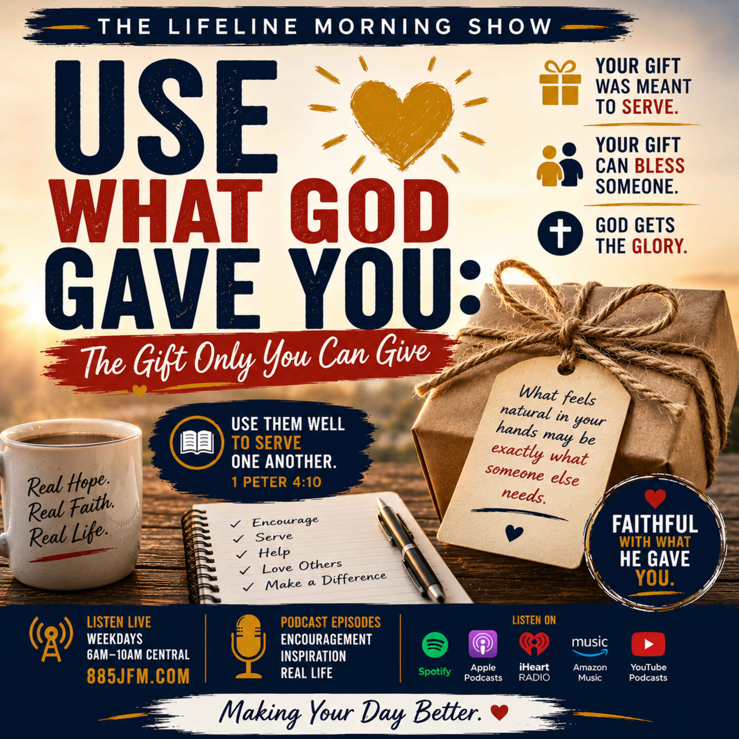 Use What God Gave You: The Gift Only You Can Give episode artwork