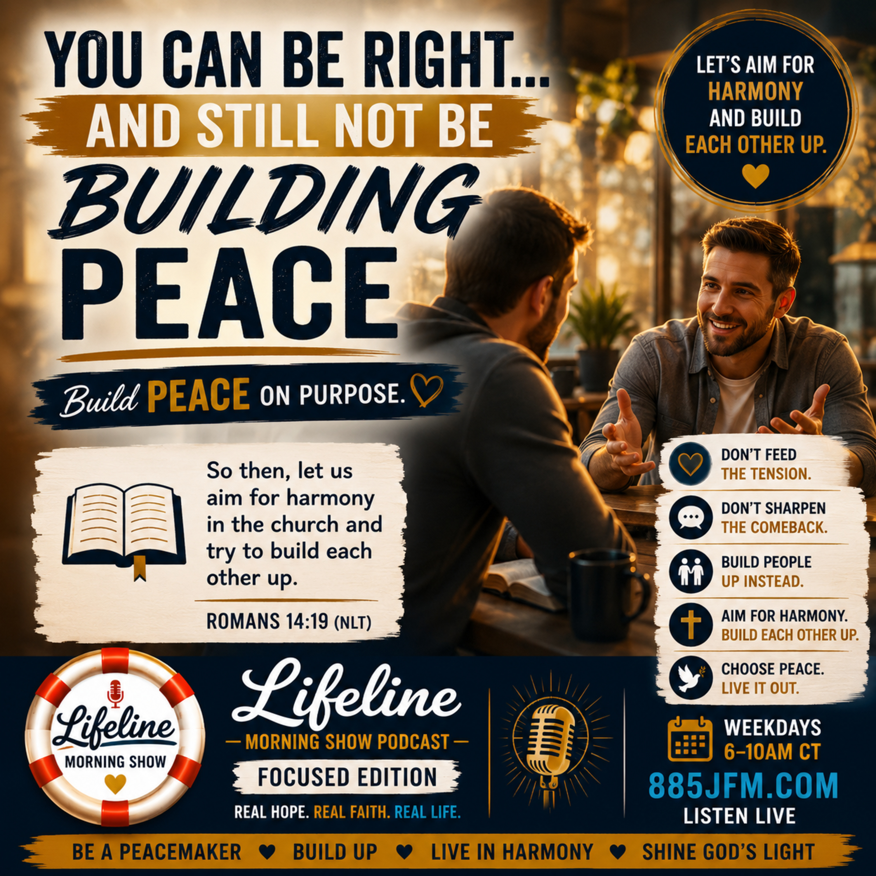Build Peace on Purpose | Why Being Right Isn't Always the Goal episode artwork