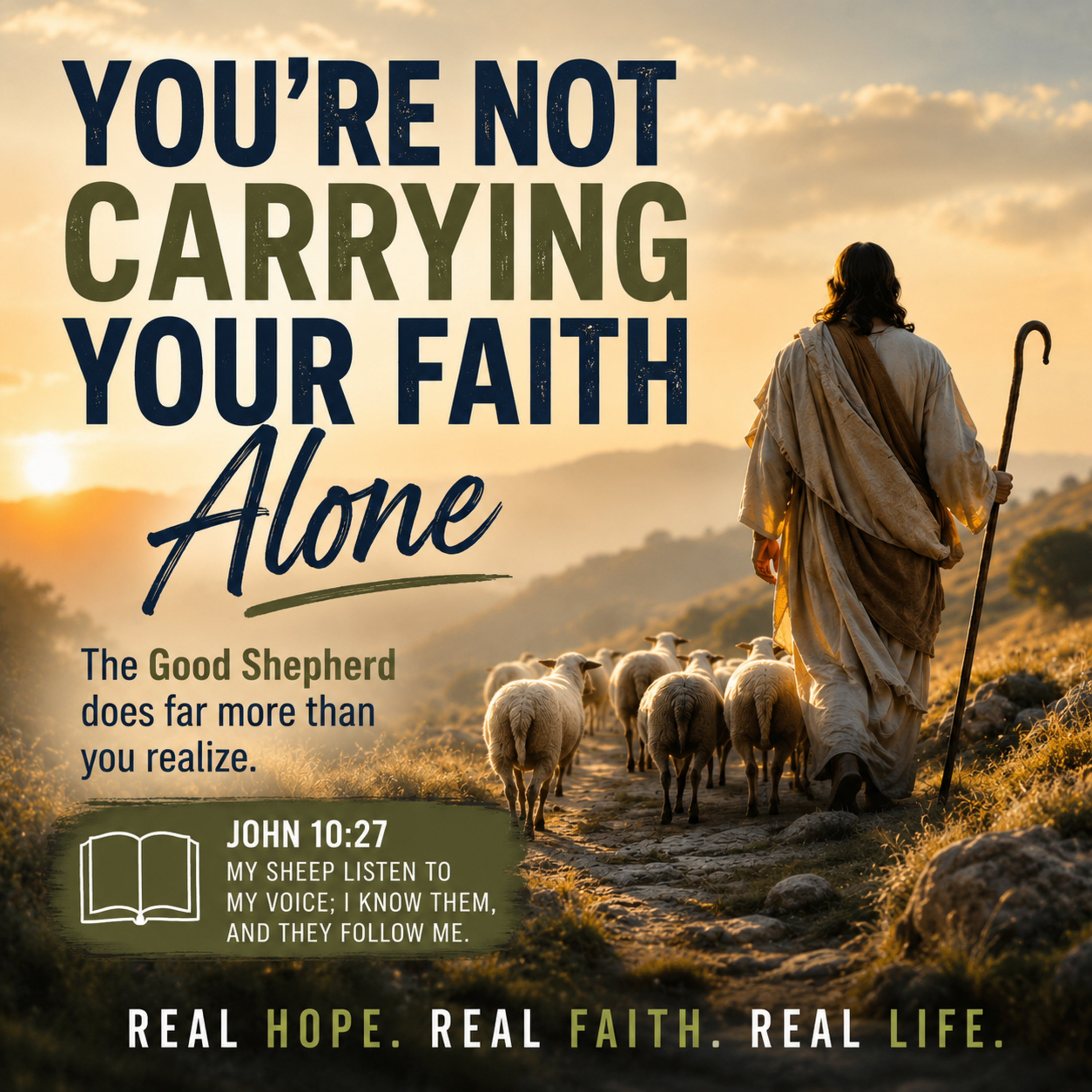 You're Not Carrying Your Faith Alone episode artwork