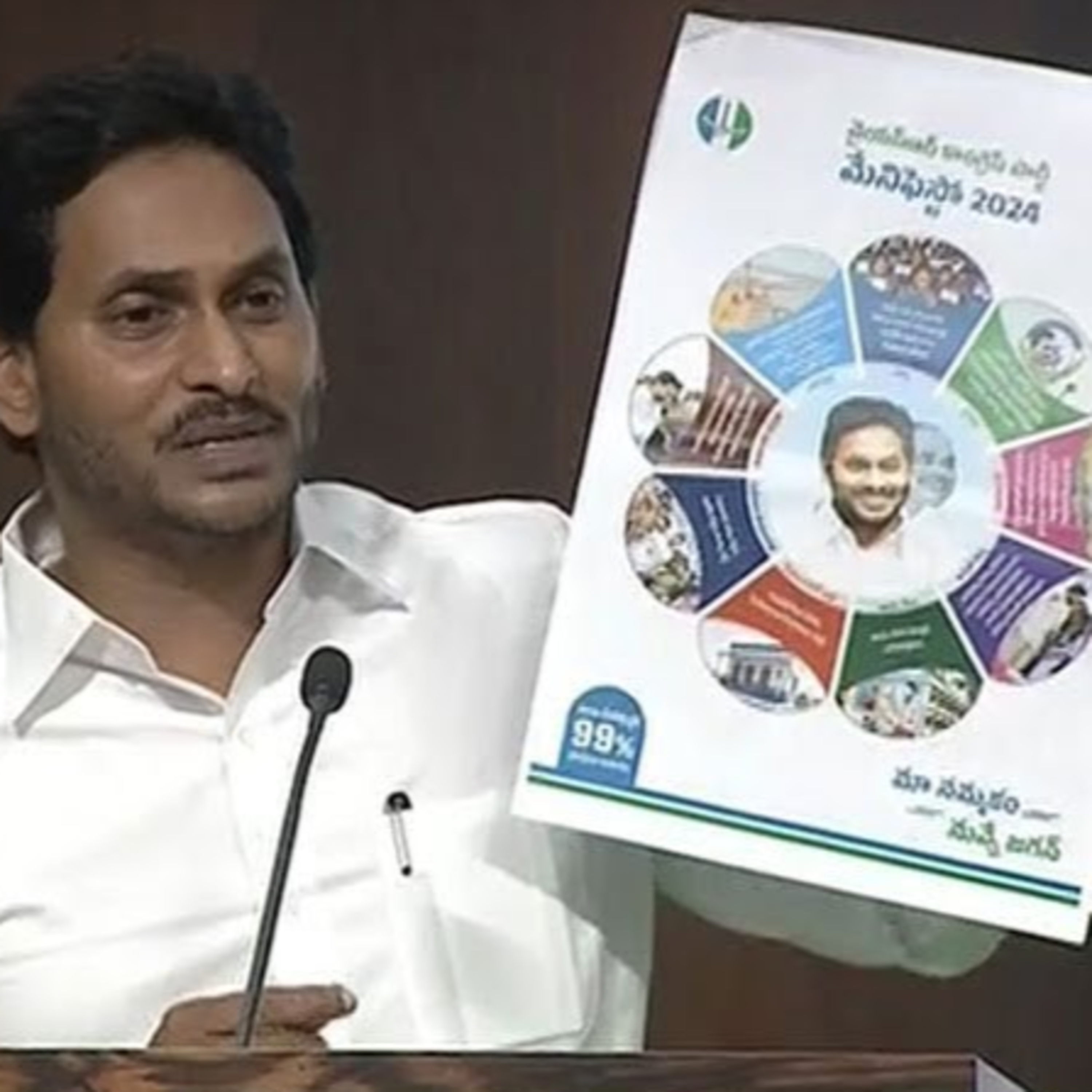 AP CM YS Jagan Mohan Reddy Released YSRCP Manifesto