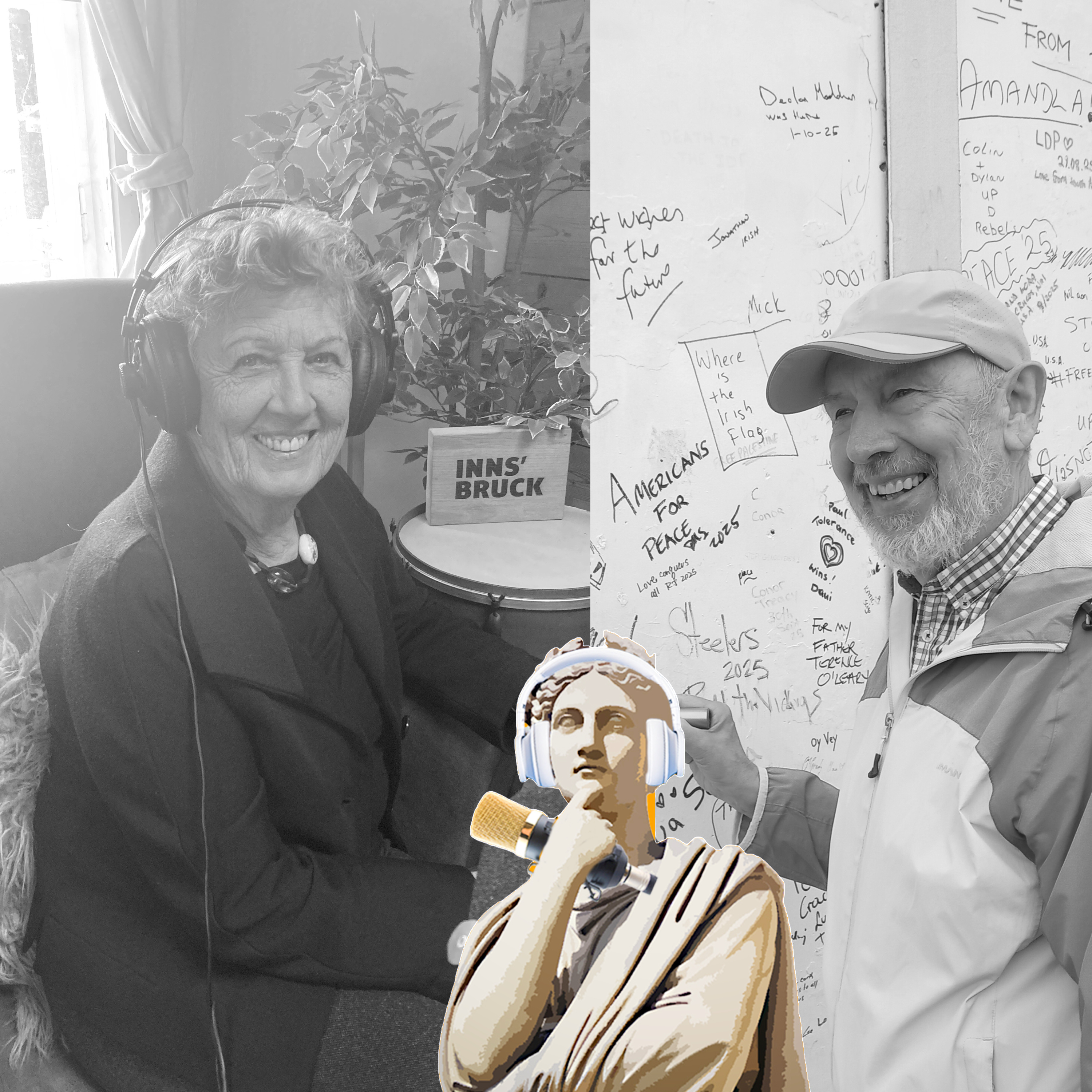 #86 Elisabeth Schatz und Richard Hussl - 60 Jahre Haus der Begegnung: Wie Kirche, Demokratie und gesellschaftlicher Mut Zukunft gestalten episode artwork
