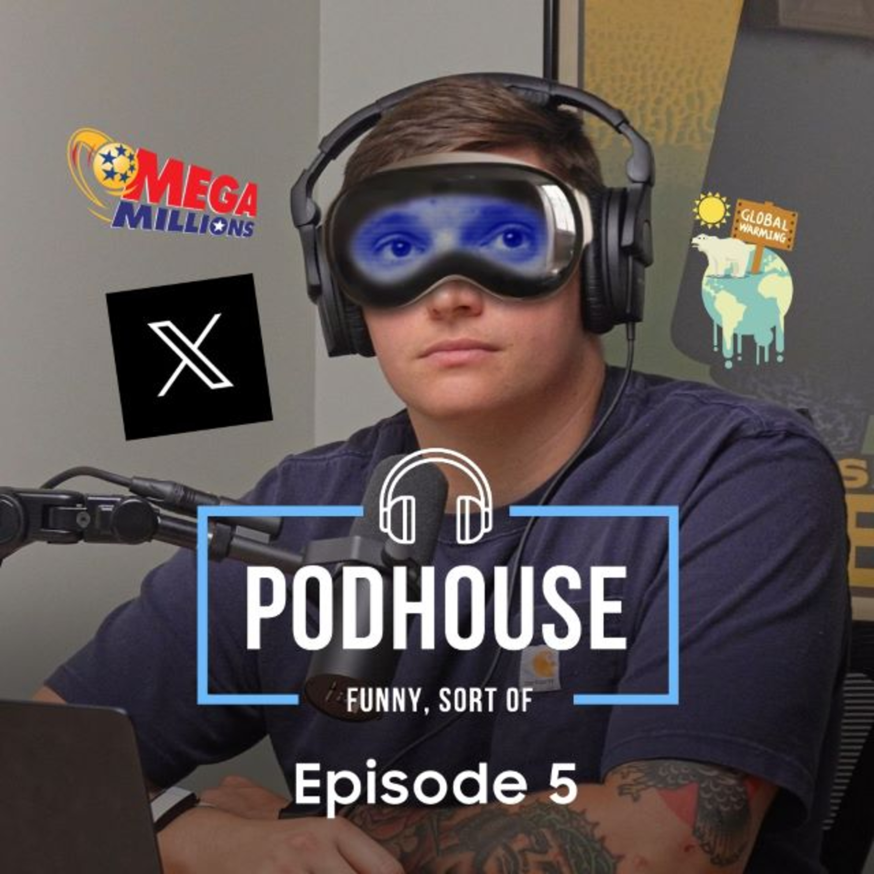 Ep 5 | The Hottest Month in Recorded History, Apple Vision Pro & the Mega Millions episode artwork