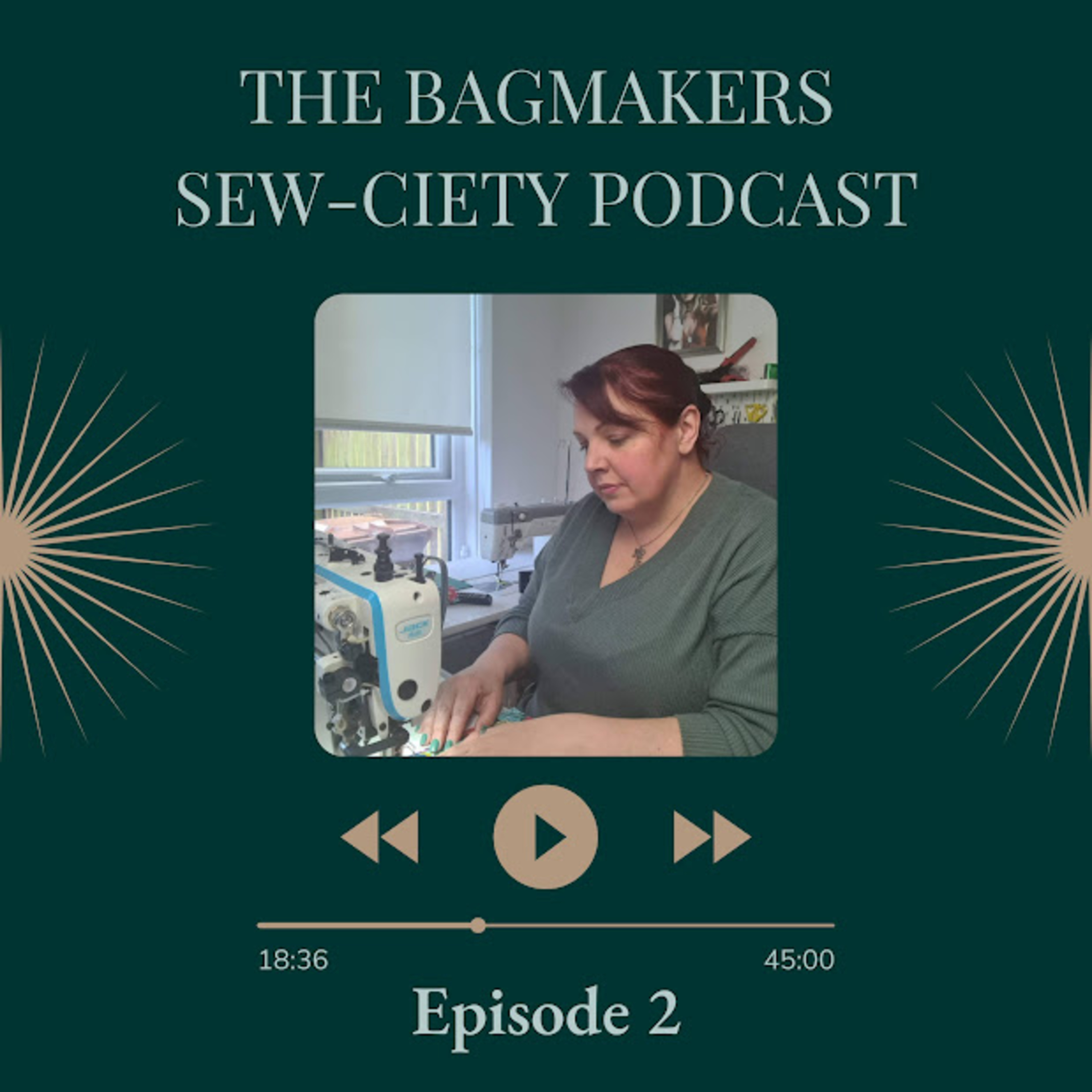 Episode 1 - Introduction to Me, how I got into bag making and started a bag making business episode artwork