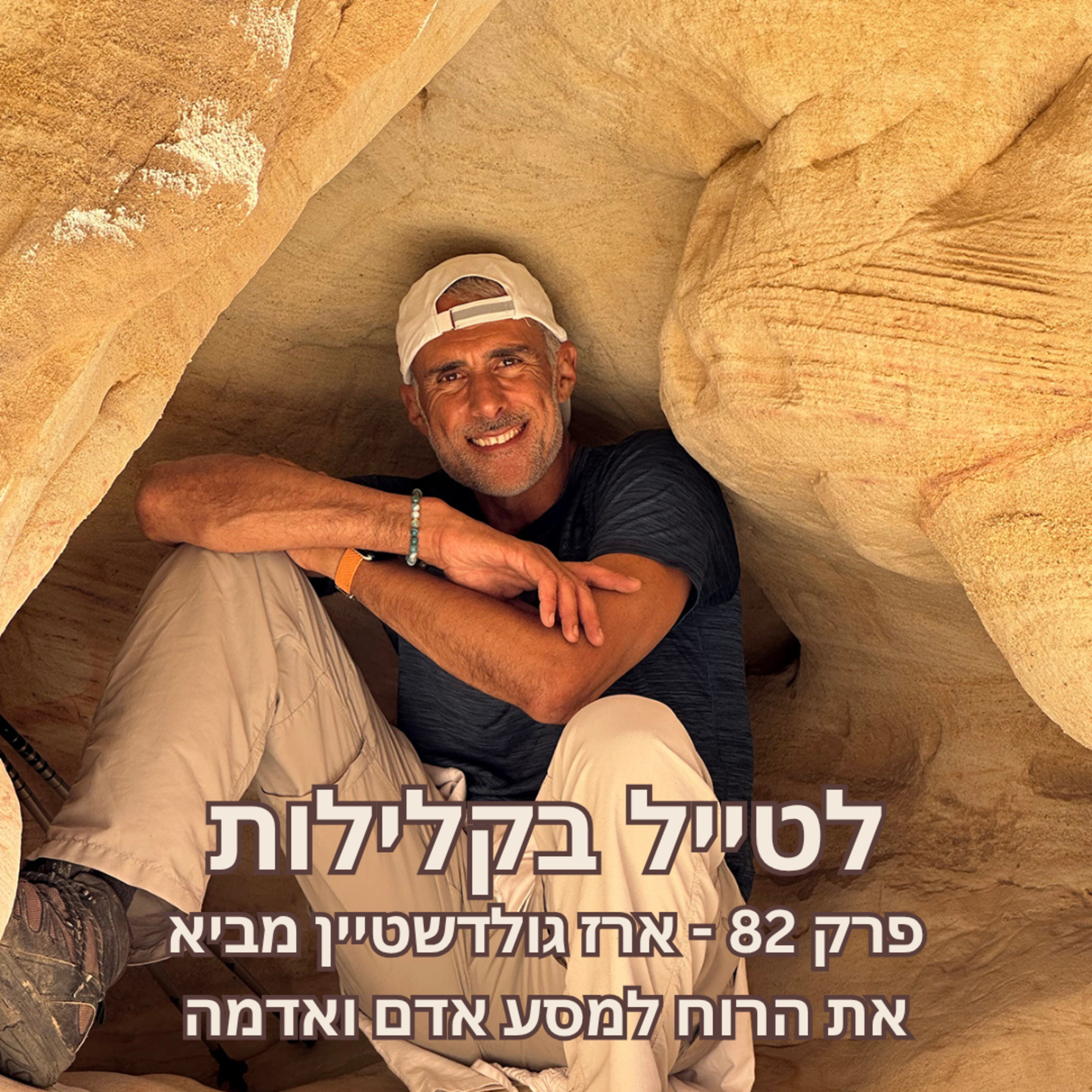 פרק 82 - ארז גולדשטיין מביא את הרוח למסע אדם ואדמה episode artwork
