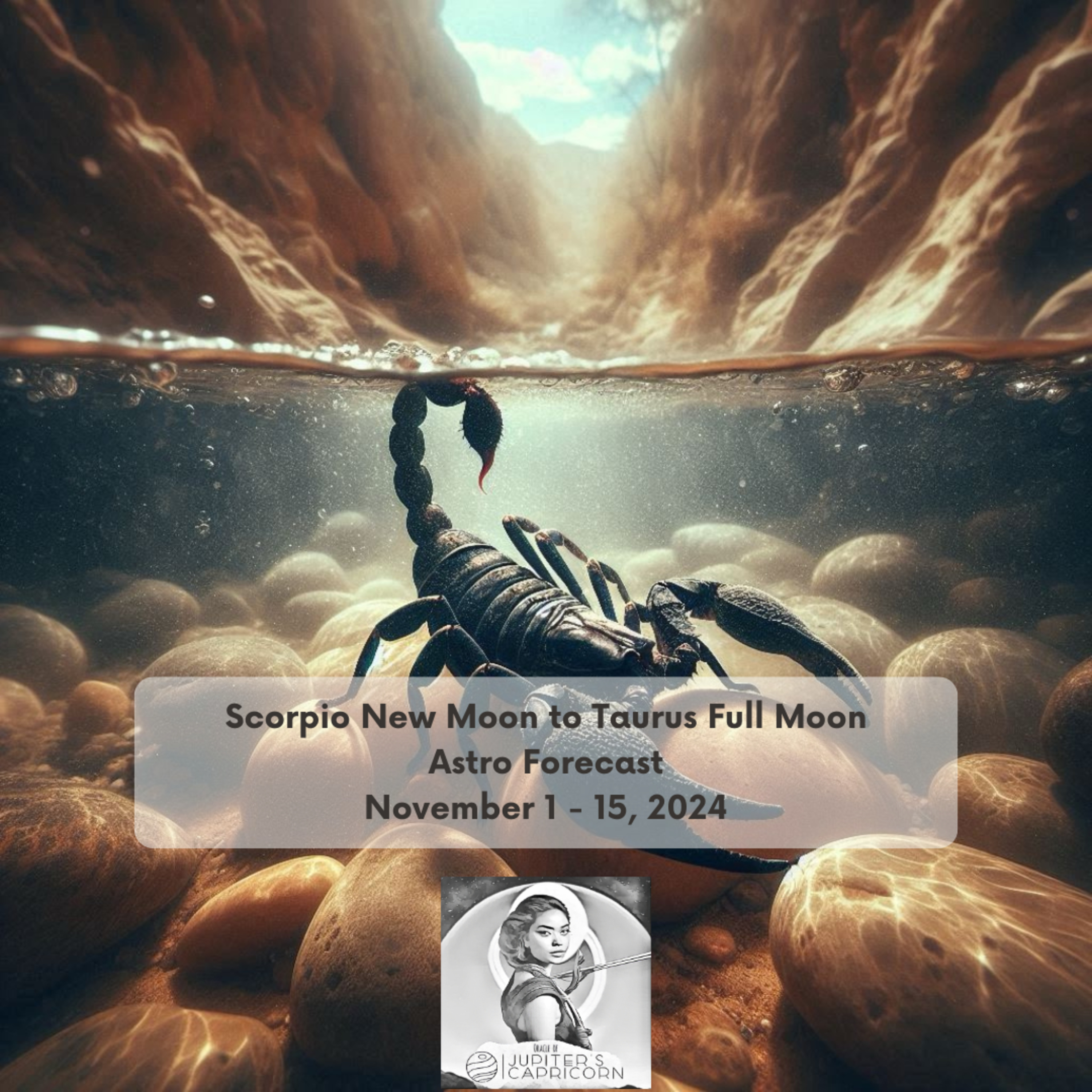 Scorpio New Moon to Taurus Full Moon Astro Forecast episode artwork