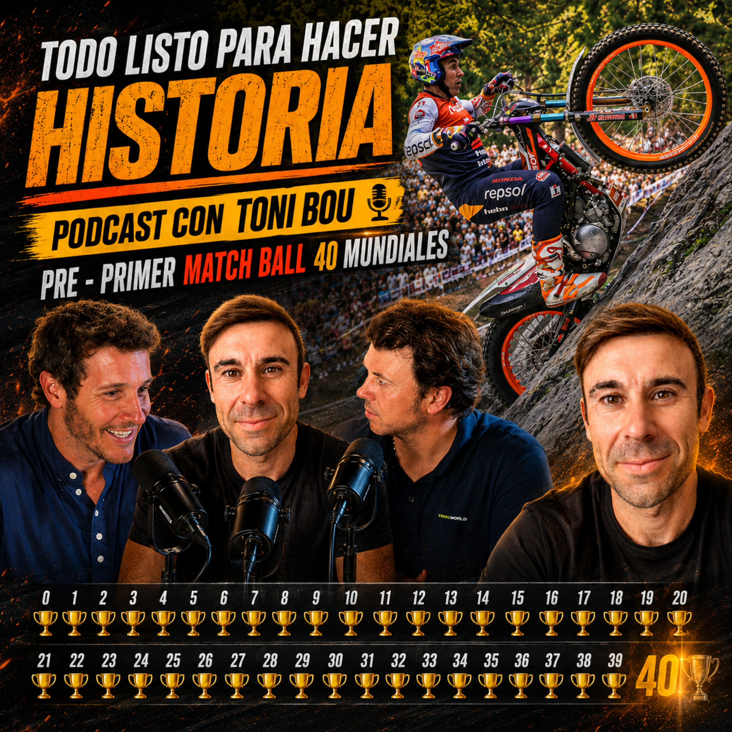 Listo para hacer HISTORIA. Hablamos con TONI BOU antes de poder sumar su 40 mundial de trial episode artwork