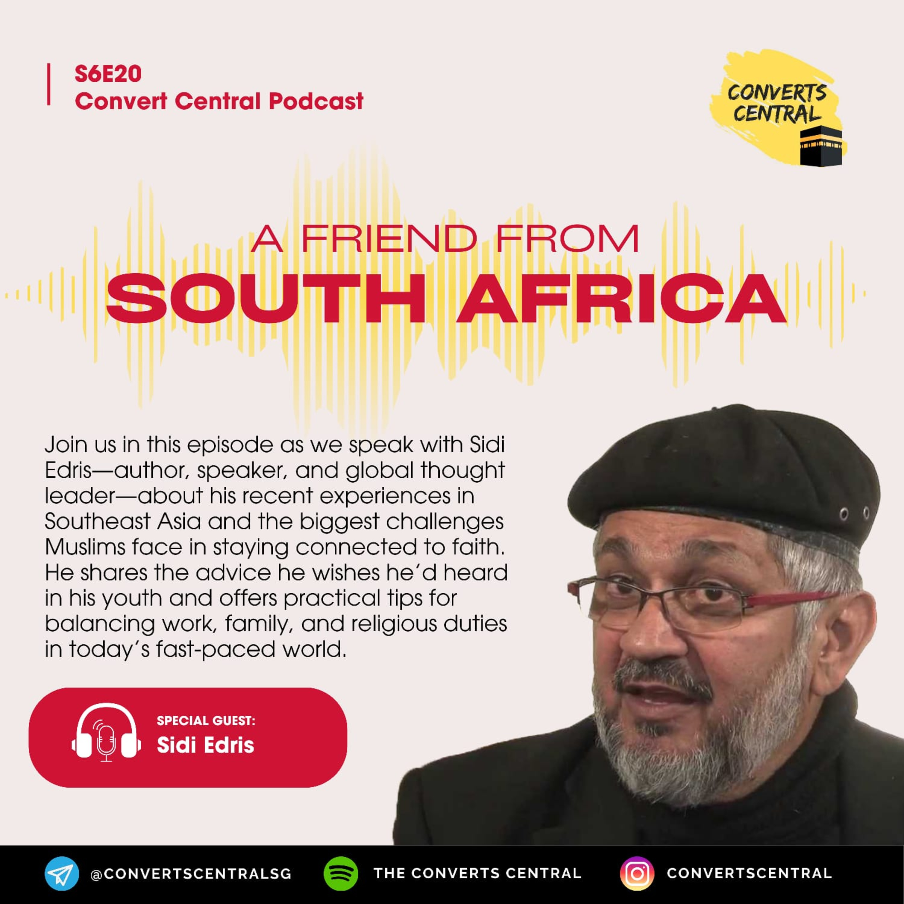 S6E20: A Friend From South Africa