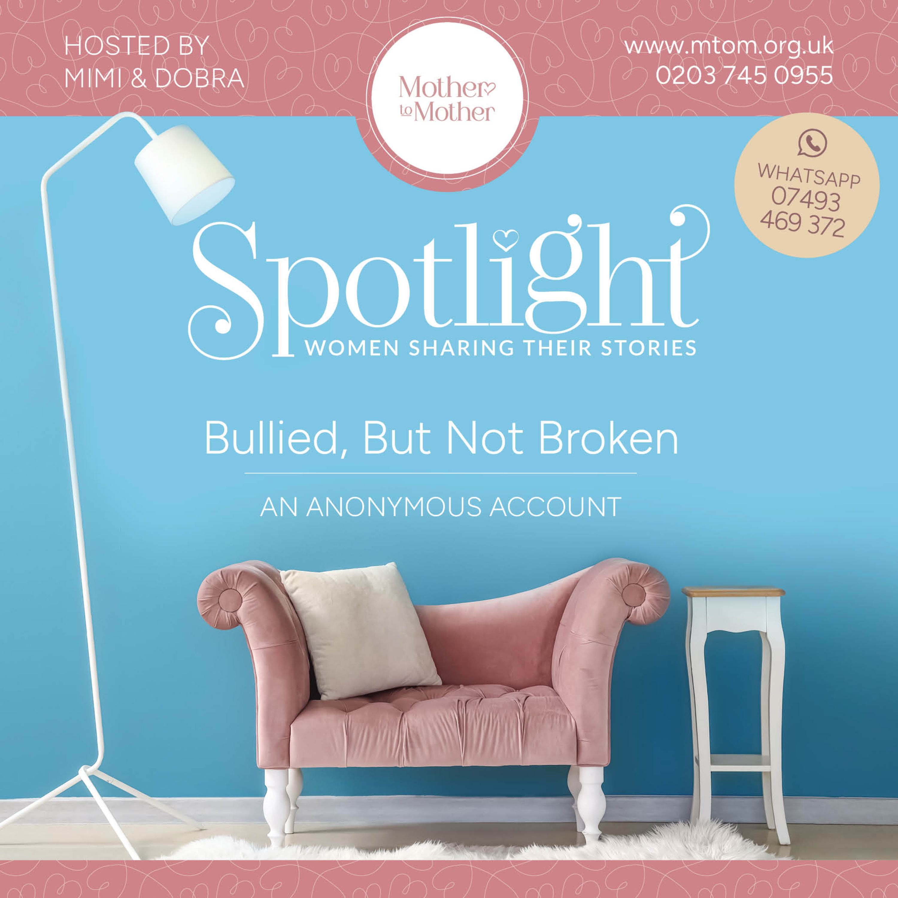 Bullied, But Not Broken - an anonymous account
