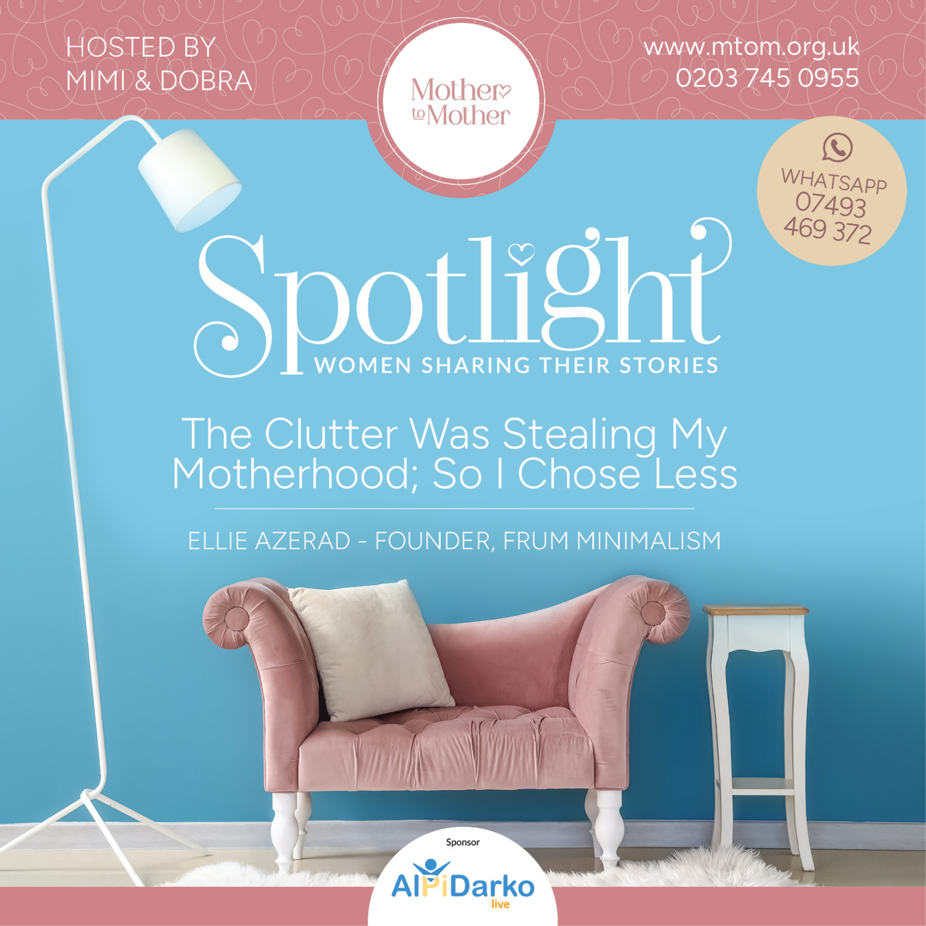 Ellie Azerad (Frum Minimalism) : The Clutter Was Stealing My Motherhood, So I Chose Less  episode artwork