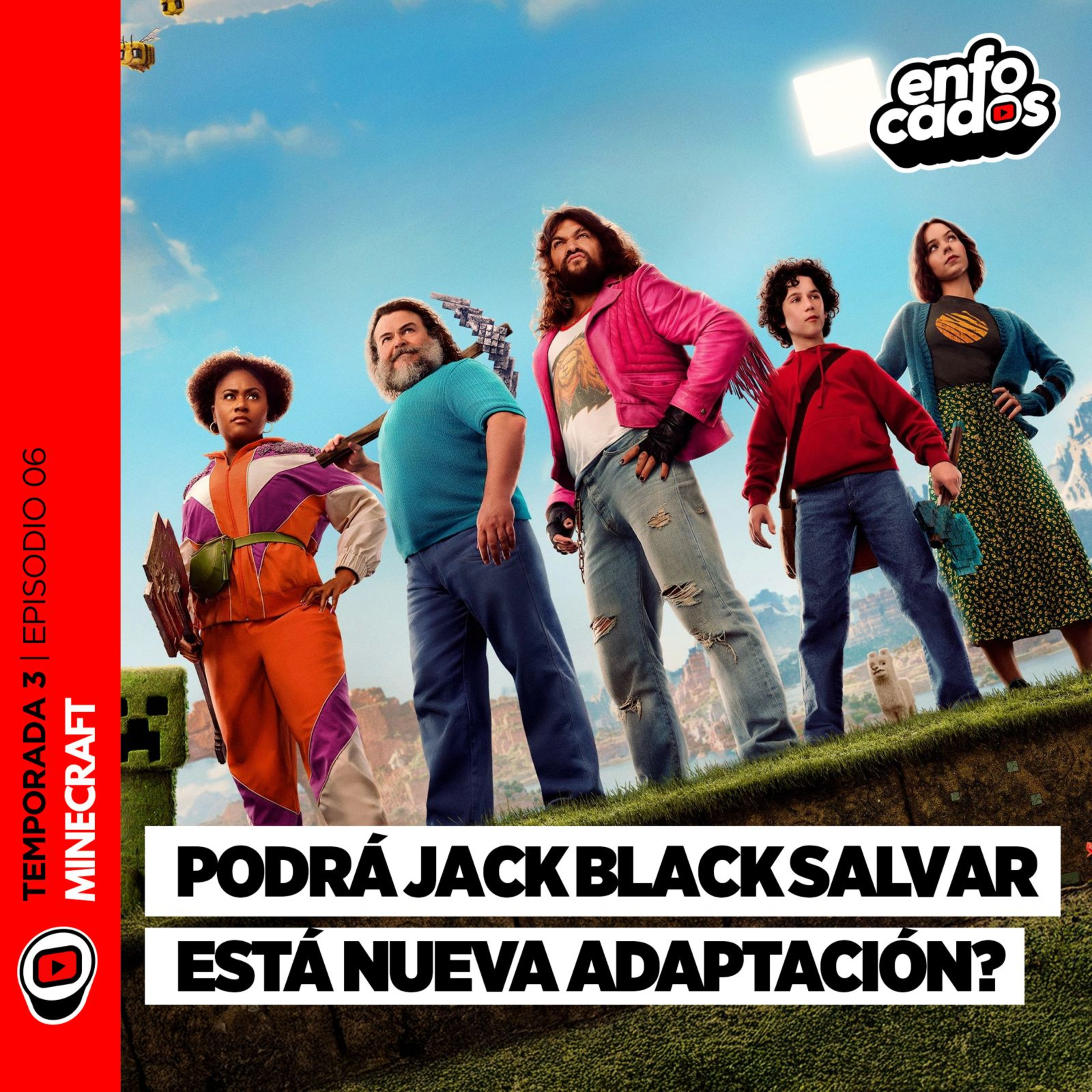S03E06 Minecraft | ¿Podrá JACK BLACK salvar está nueva ADAPTACIÓN de un VIDEOJUEGO?