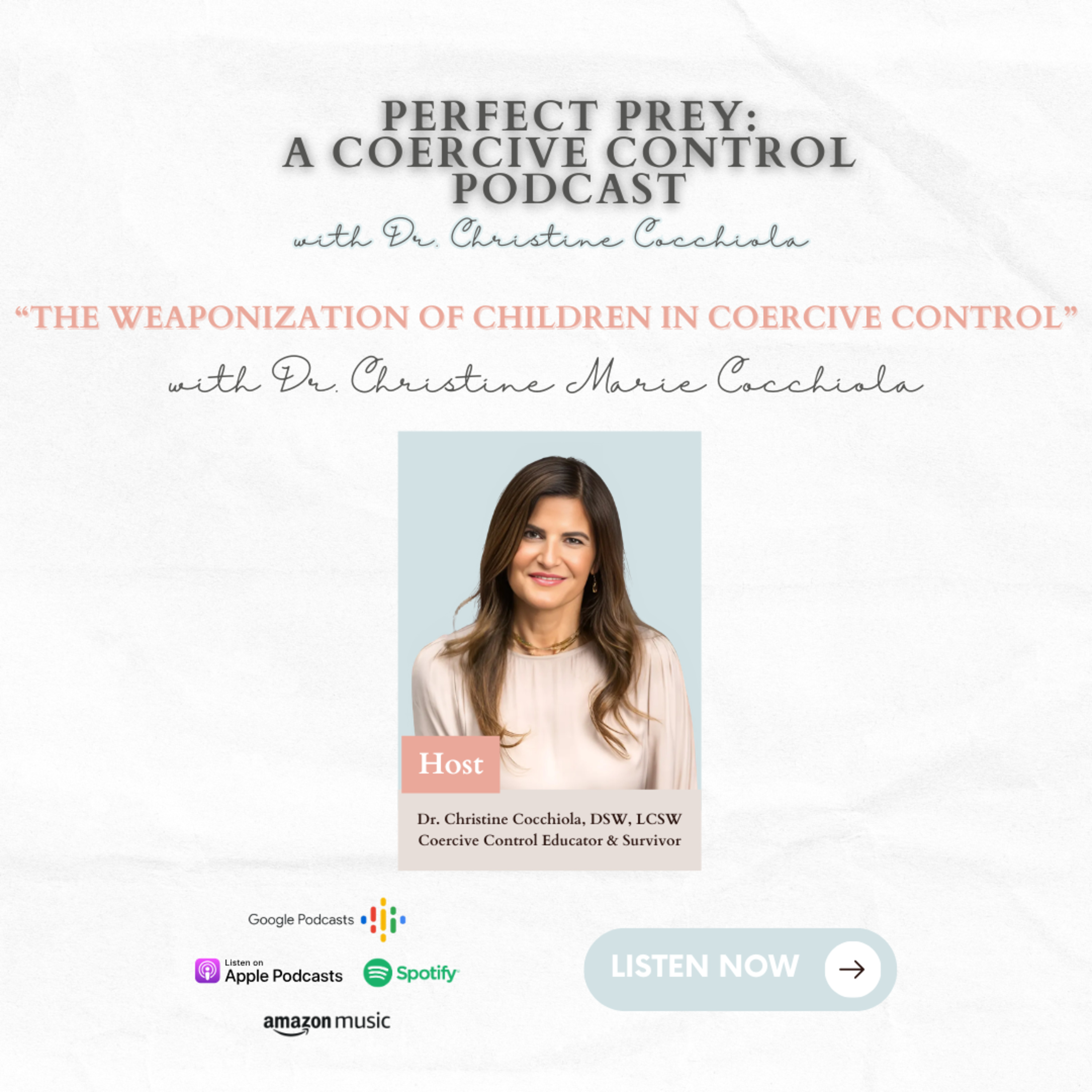 The Weaponization of Children in Coercive Control