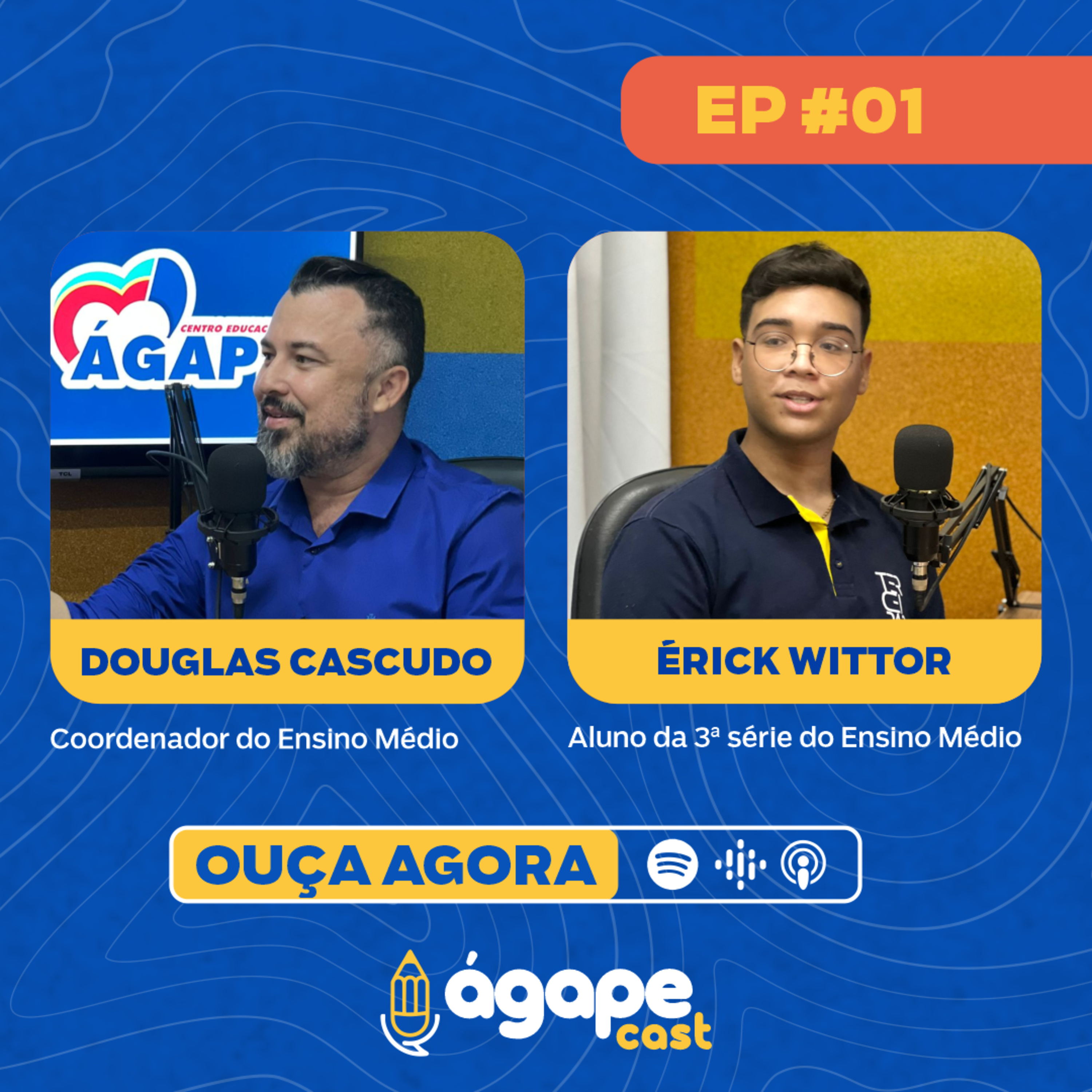 Ágapecast - EP 01 episode artwork