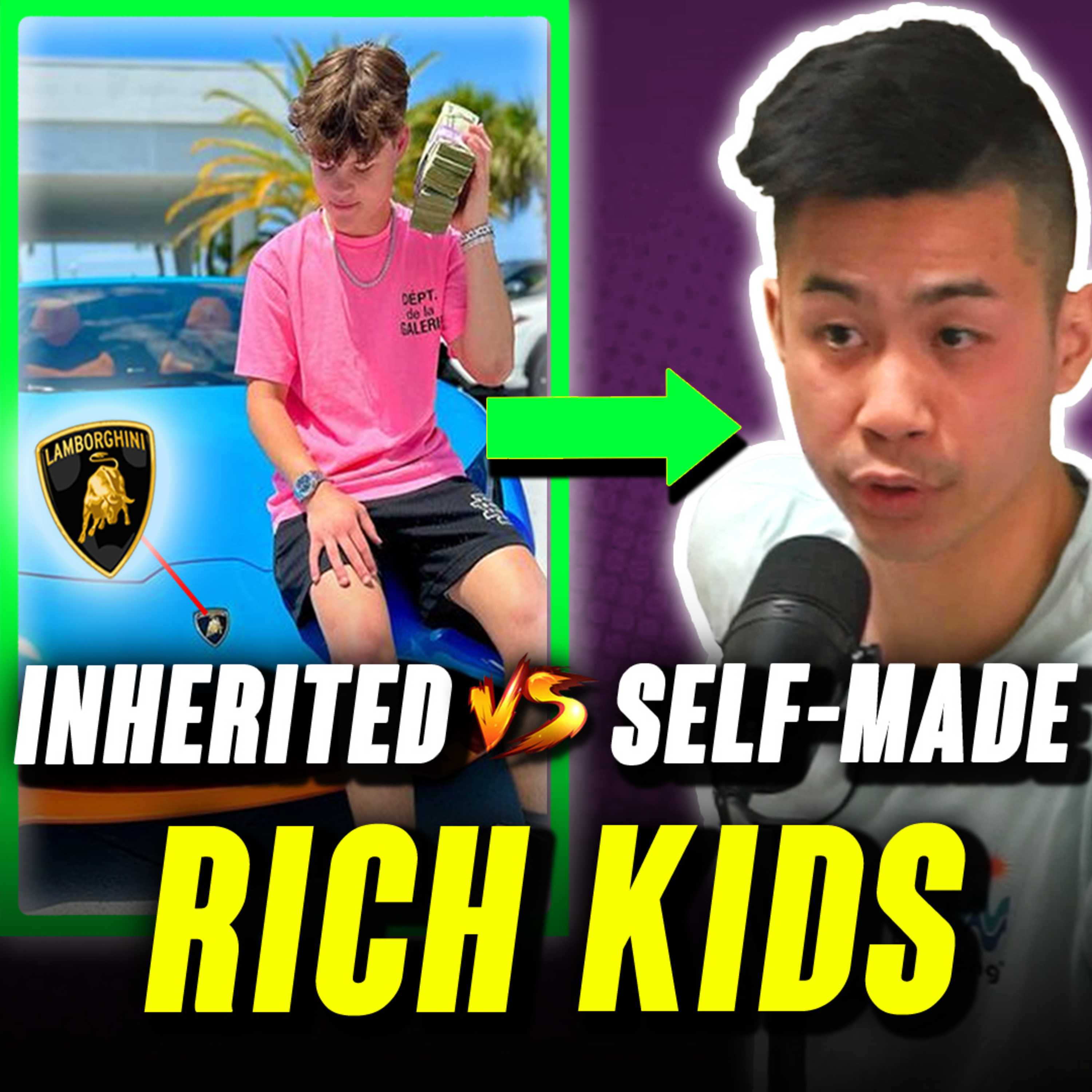 Rich Kid EXPOSING other Trust Fund Babies on "Hard Work" episode artwork