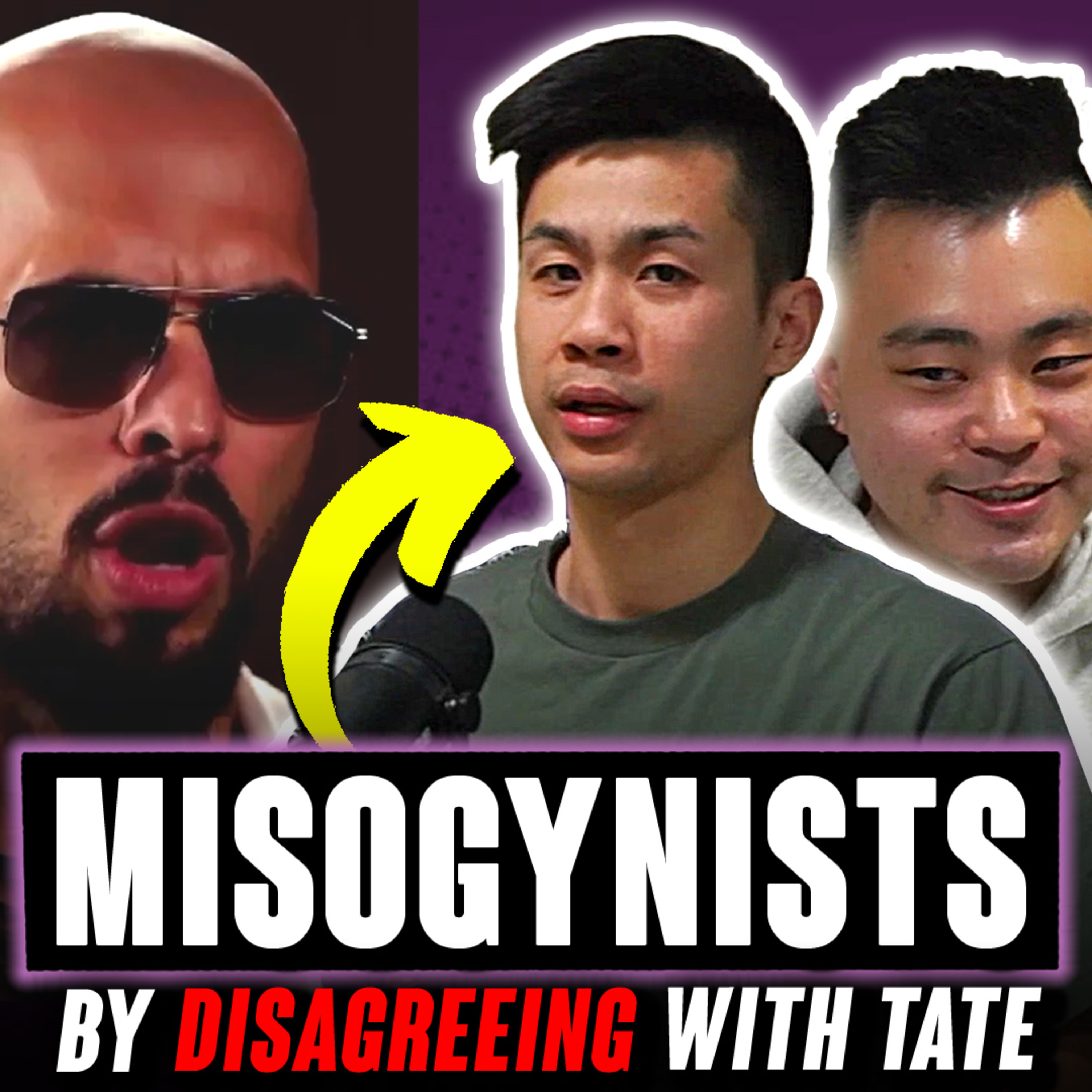 DISAGREEING with Andrew Tate Made Us "Misogynists" episode artwork