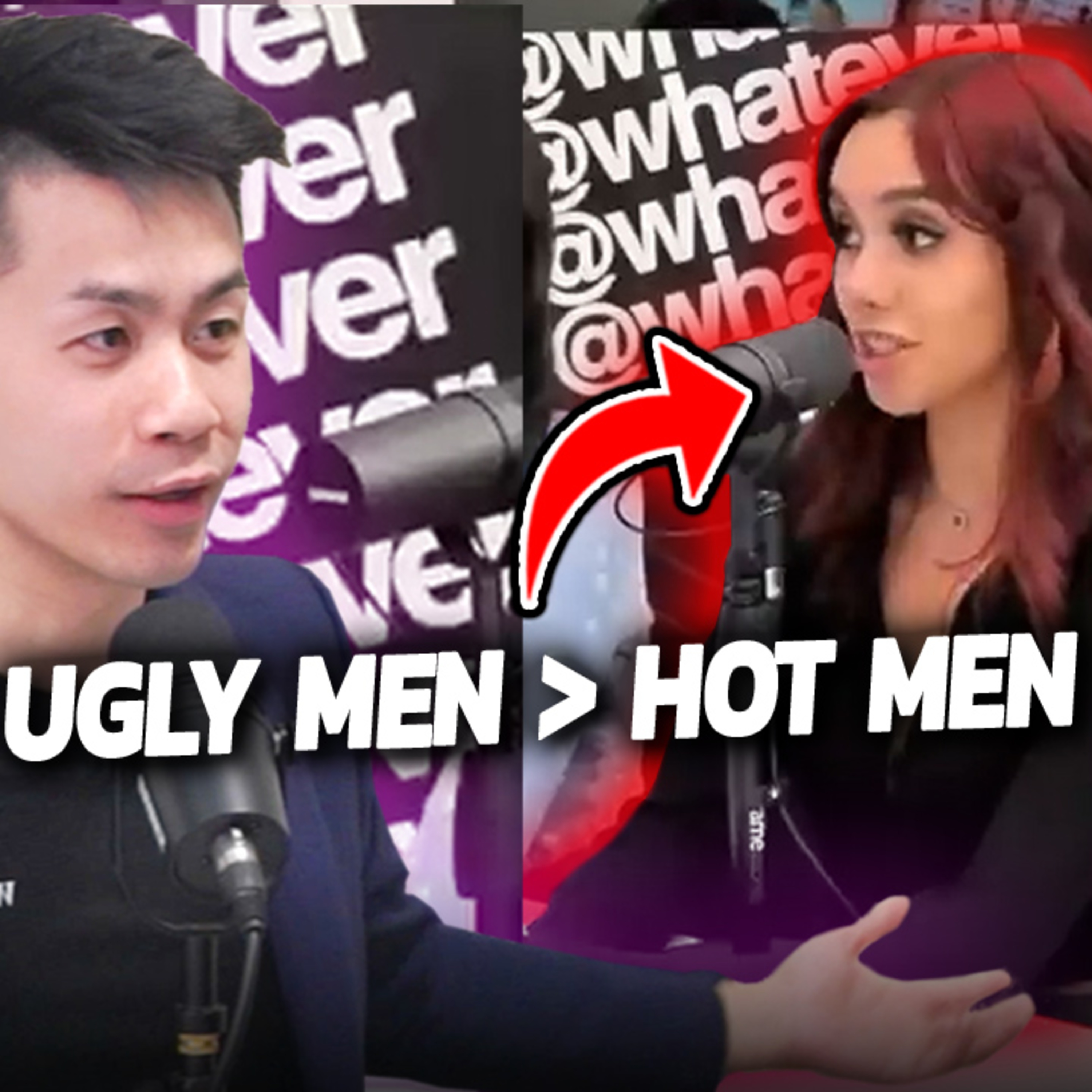 "Dating is EASIER For UGLY MEN" | @whatever Behind-the-Scenes episode artwork