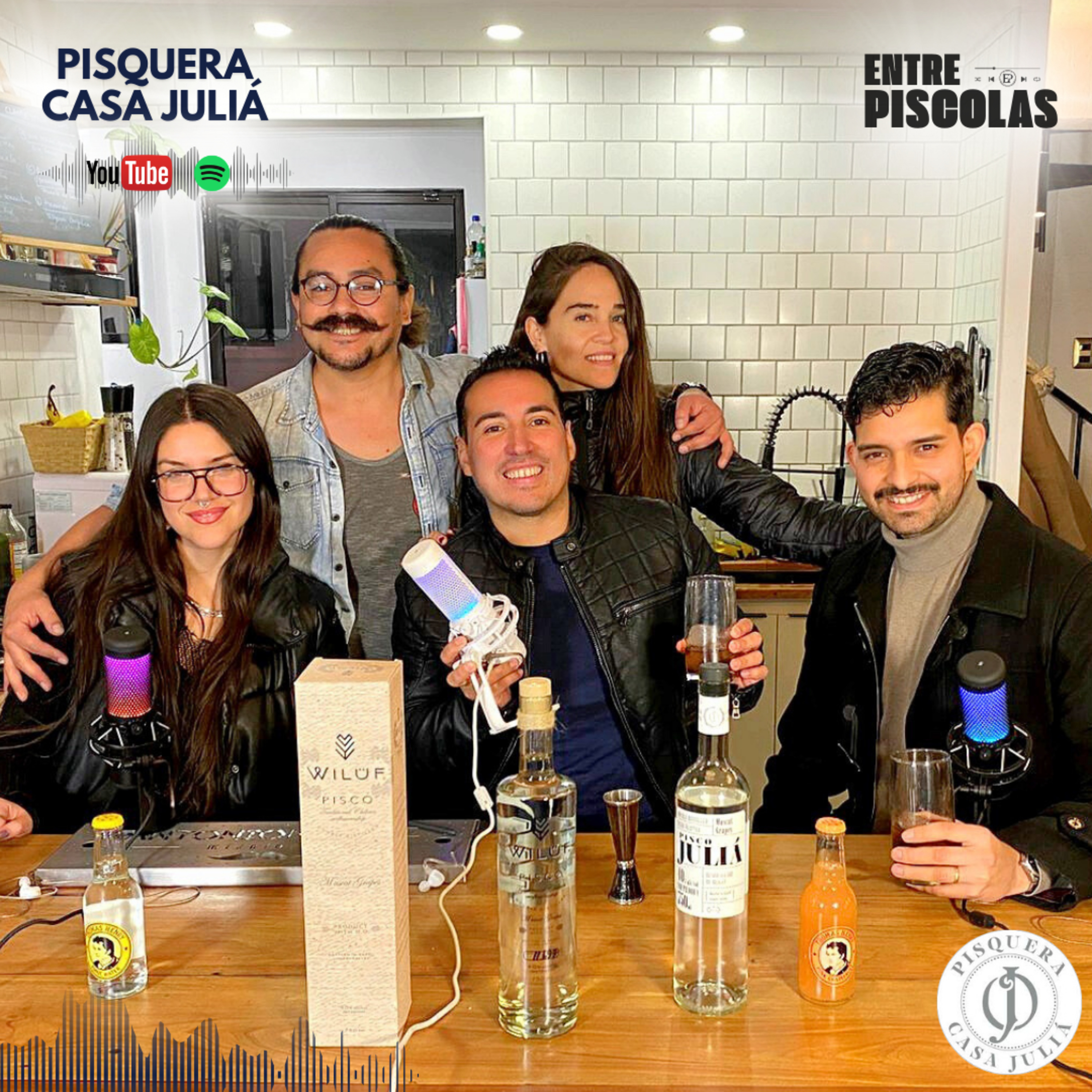 Portada de Entre Piscolas