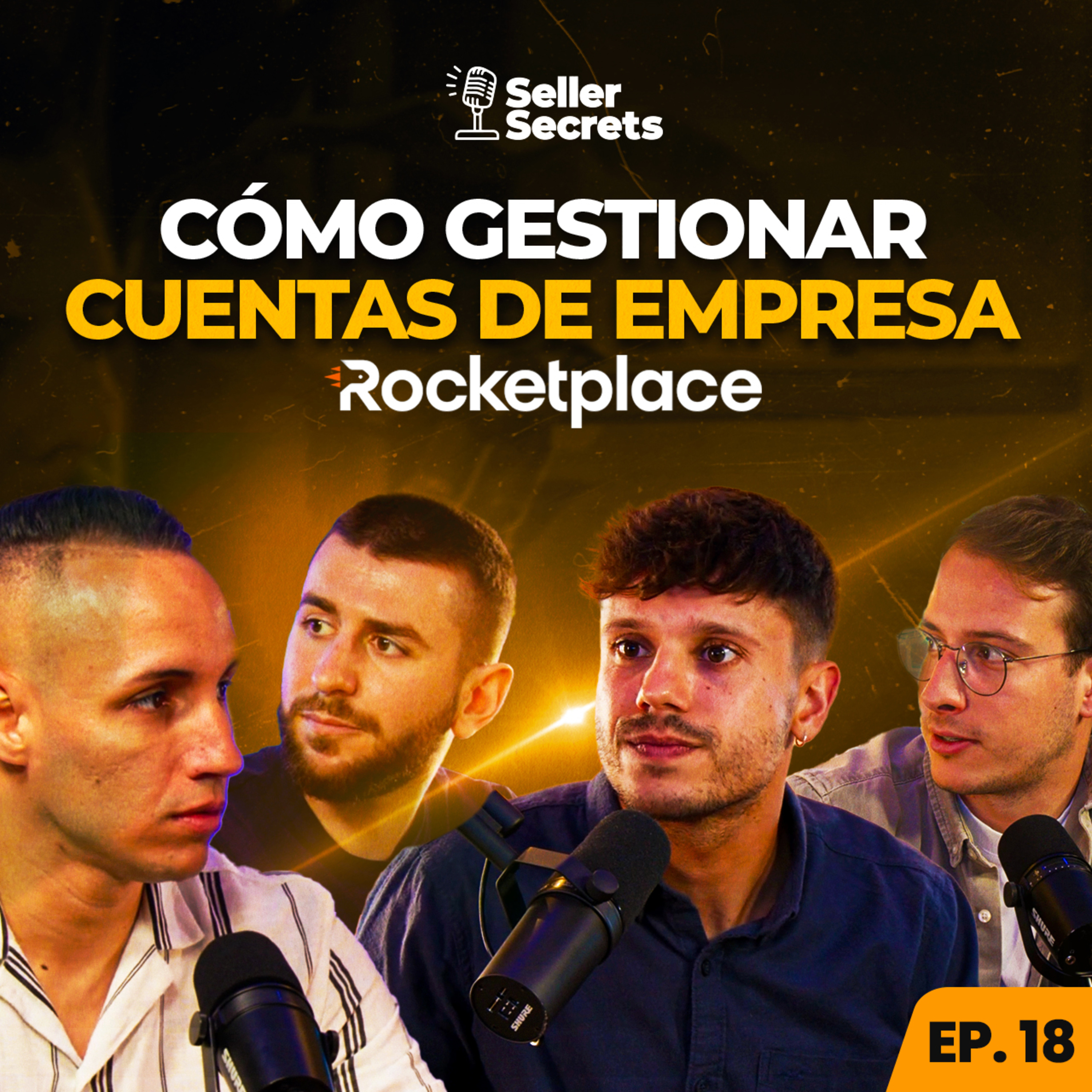 EP.18 - Cómo monetizar el conocimiento y gestionar cuentas de empresas de Amazon | Rocketplace episode artwork