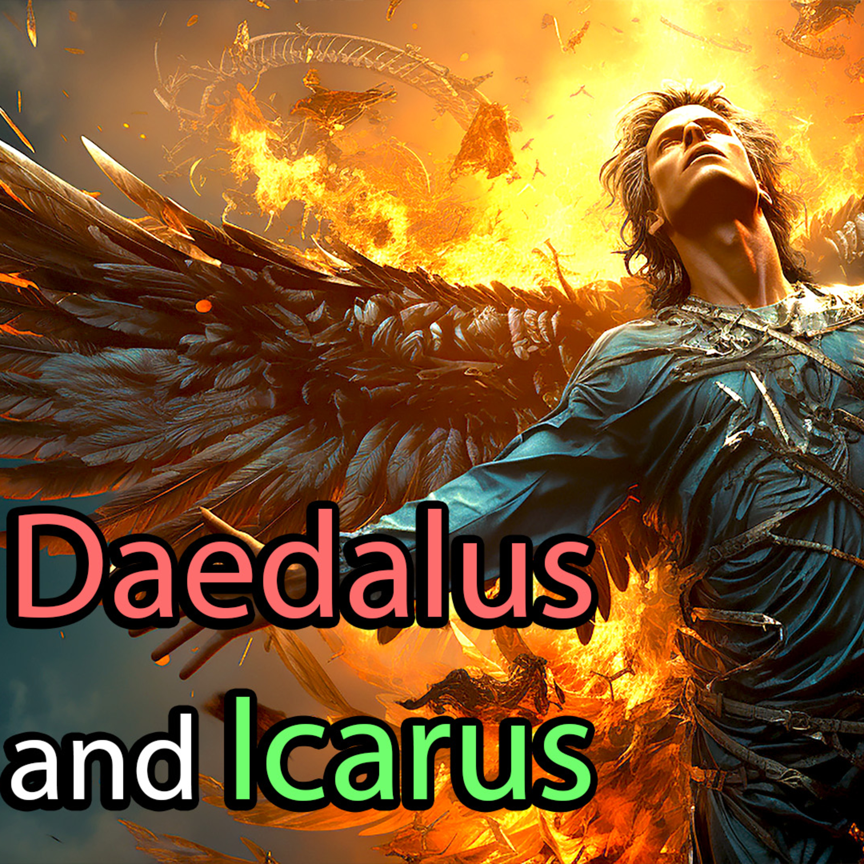 Tragic Story of Daedalus and Icarus | Greek Mythology Explained | Greek Mythology Stories | ASMR episode artwork