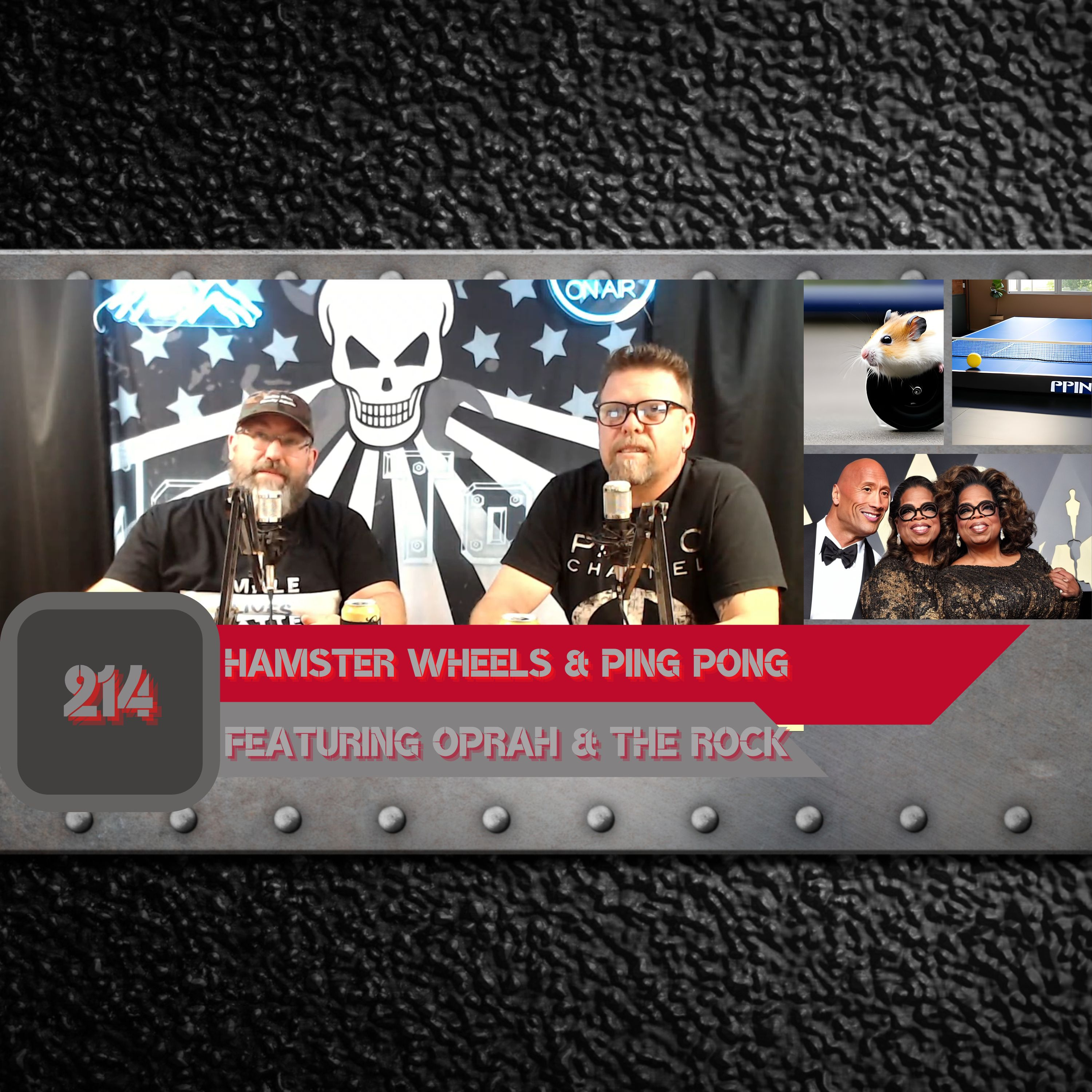 HAMSTER WHEELS & PING PONG Featuring Oprah & The Rock | Man Tools 214 episode artwork