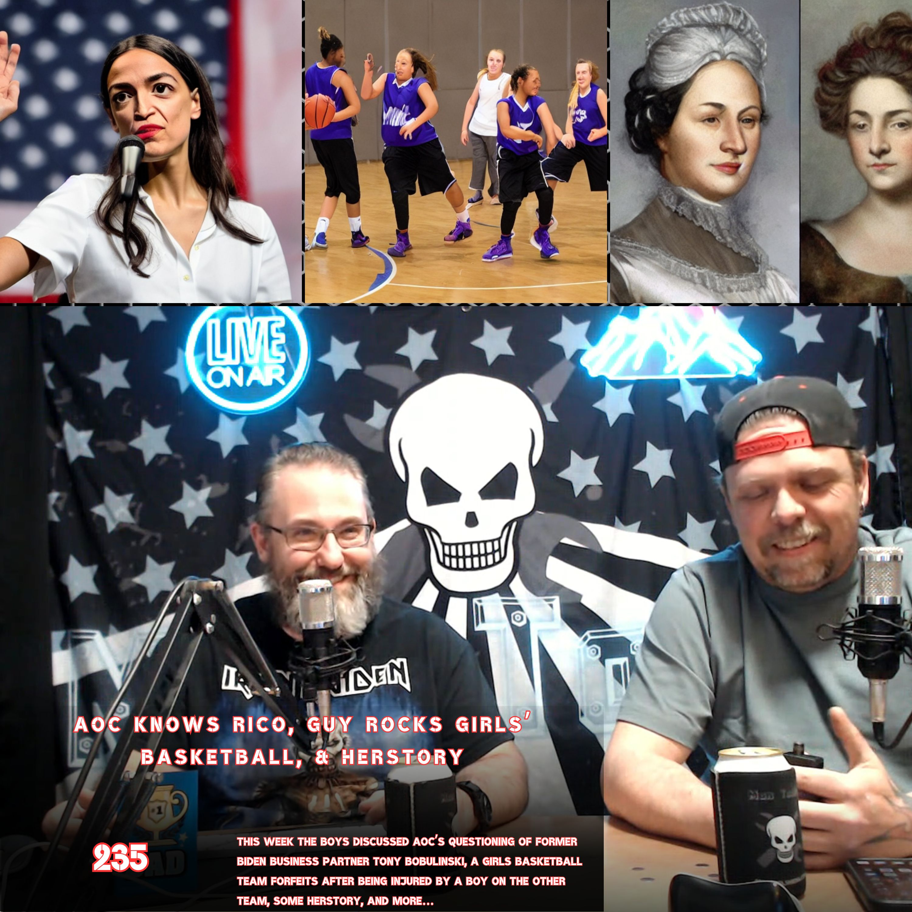 AOC KNOWS RICO, GUY ROCKS GIRLS’ BASKETBALL, & HERSTORY | Man Tools 235 episode artwork