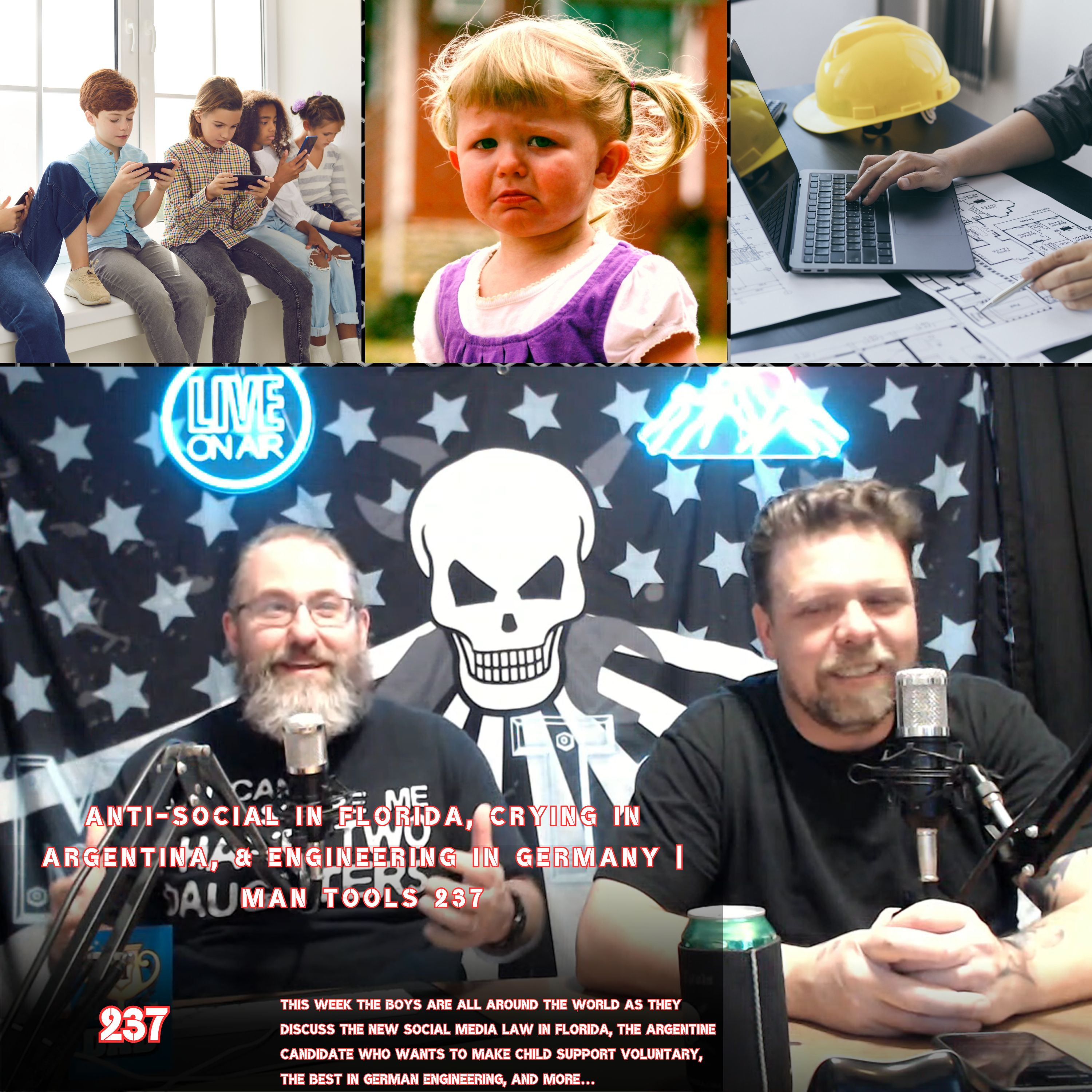 ANTI-SOCIAL IN FLORIDA, CRYING IN ARGENTINA, & ENGINEERING IN GERMANY | Man Tools 237 episode artwork