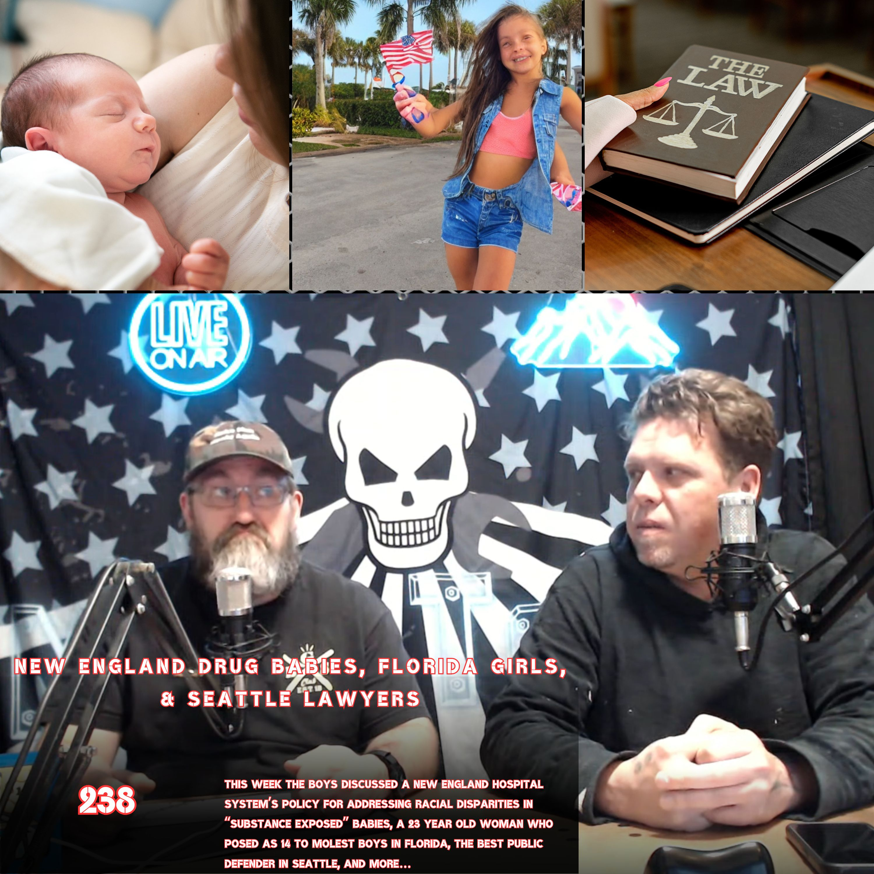 NEW ENGLAND DRUG BABIES, FLORIDA GIRLS, & SEATTLE LAWYERS | Man Tools 238 episode artwork