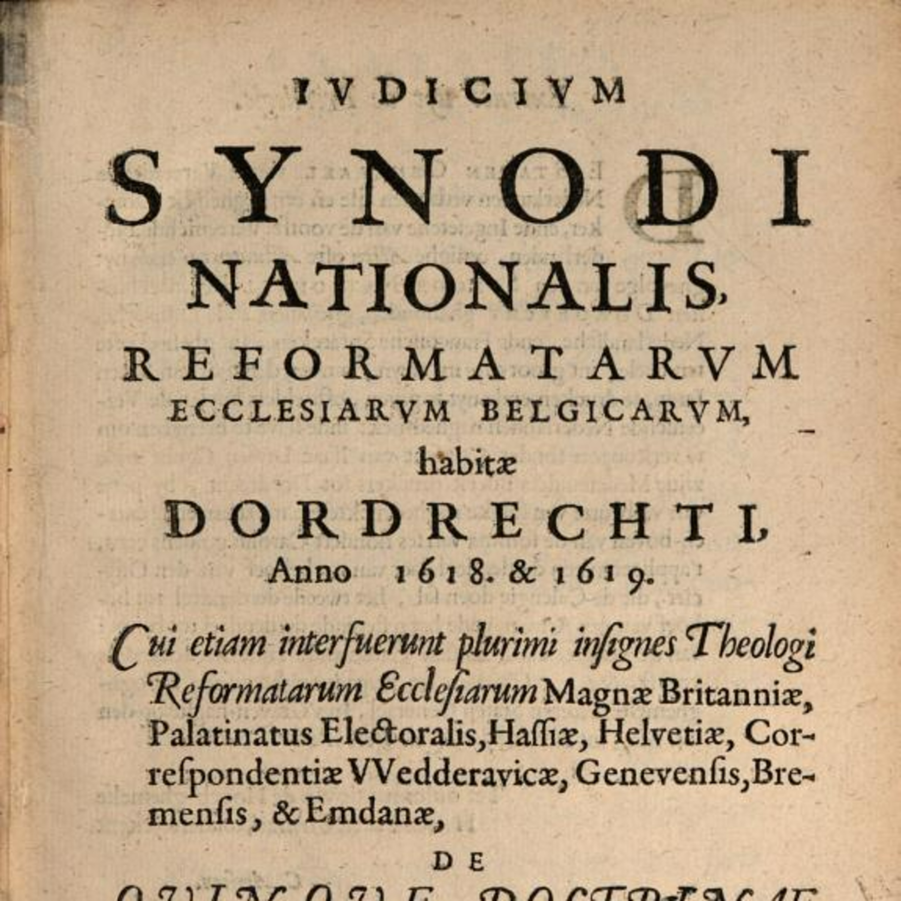 Canons of Dordt | Main 1, Rejection 6 episode artwork