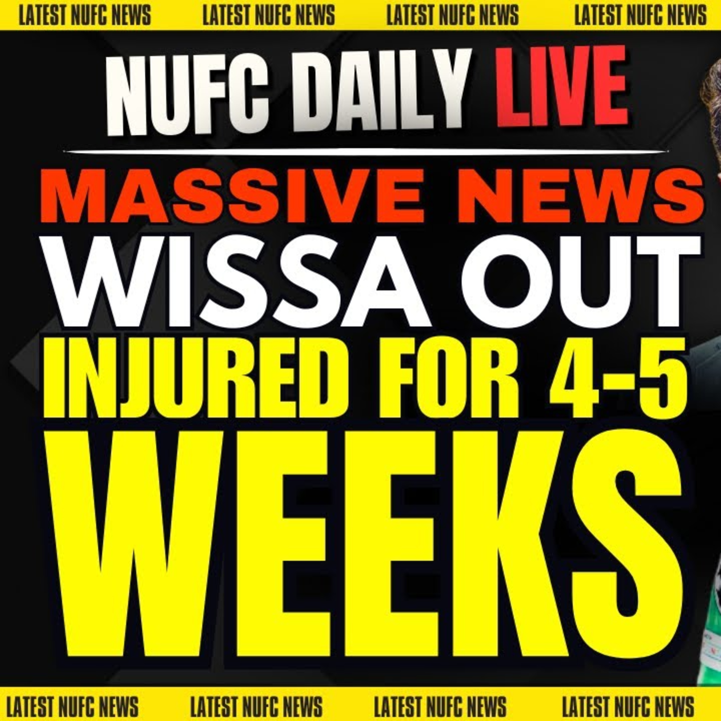 🚨 NUFC BREAKING NEWS Wissa Injury Blow, Stadium Update, and New DOF! NUFC Update