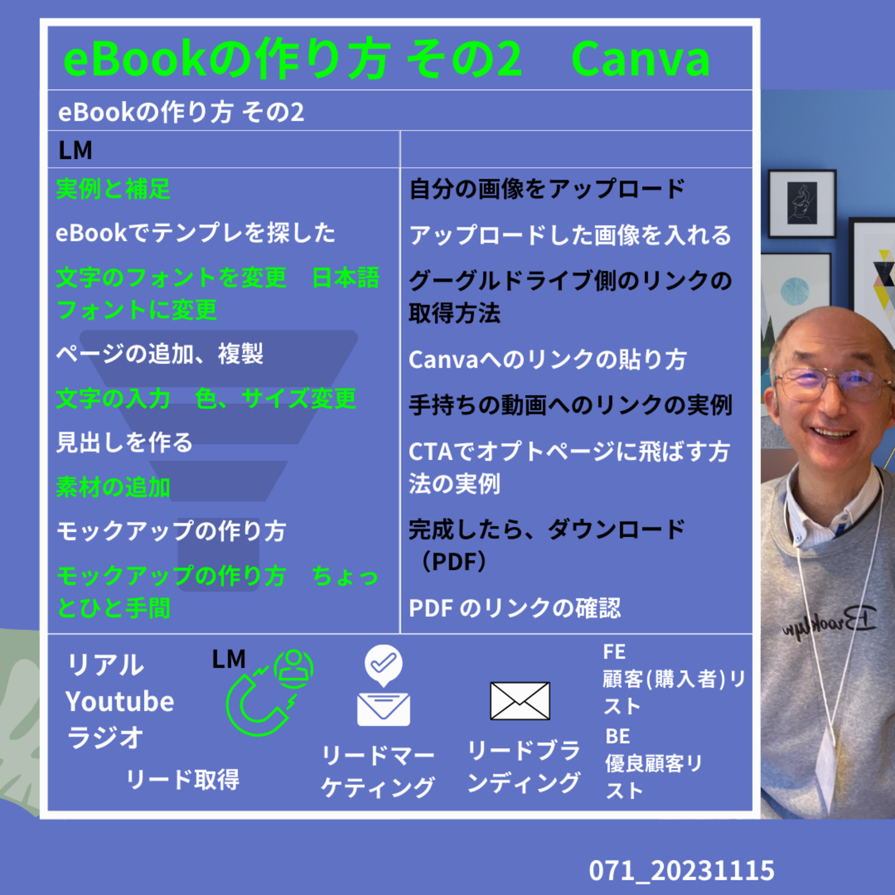 071_20231115_eBookの作り方　その２ episode artwork