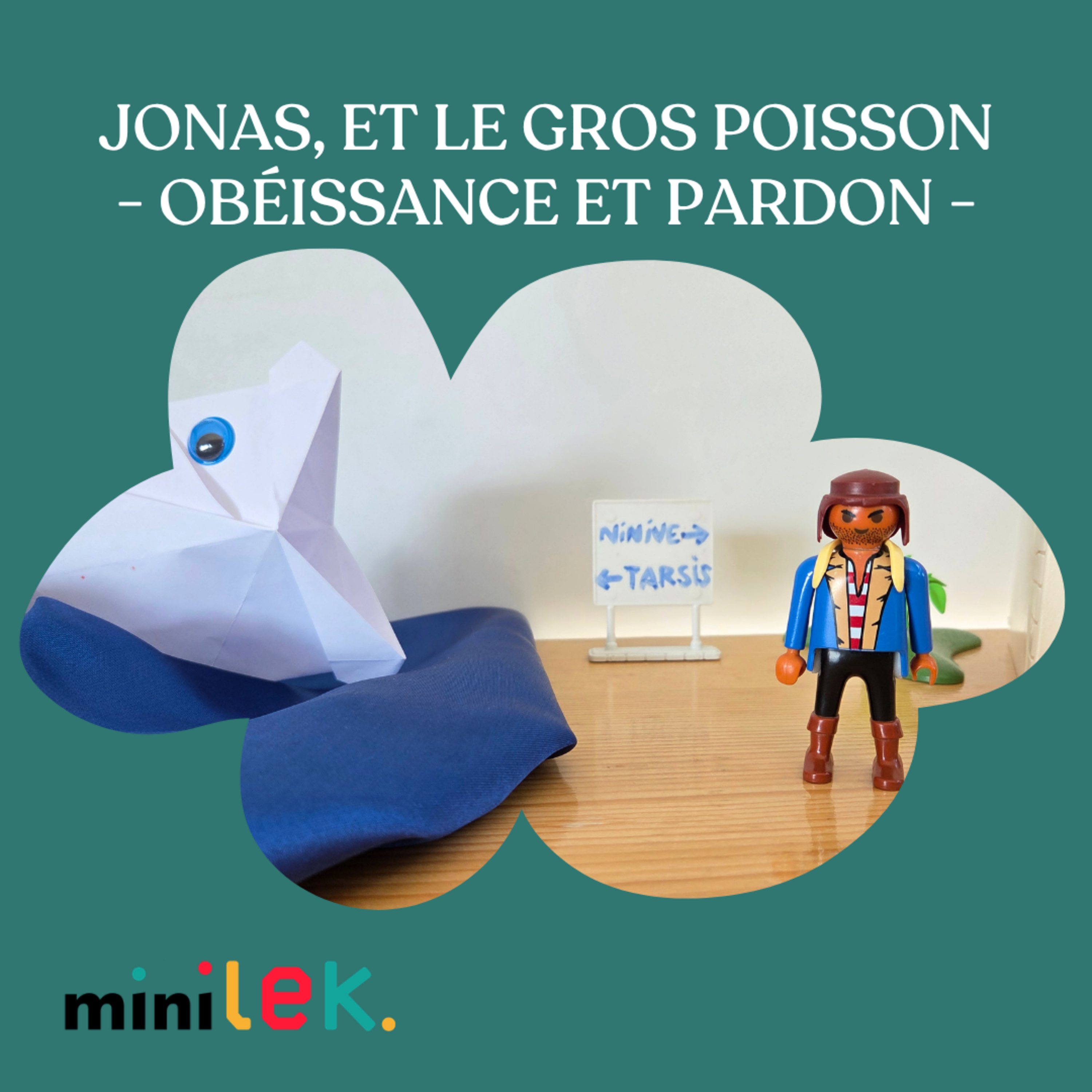 Jonas et le gros poisson - obéissance et pardon - Histoire Biblique Playmobil