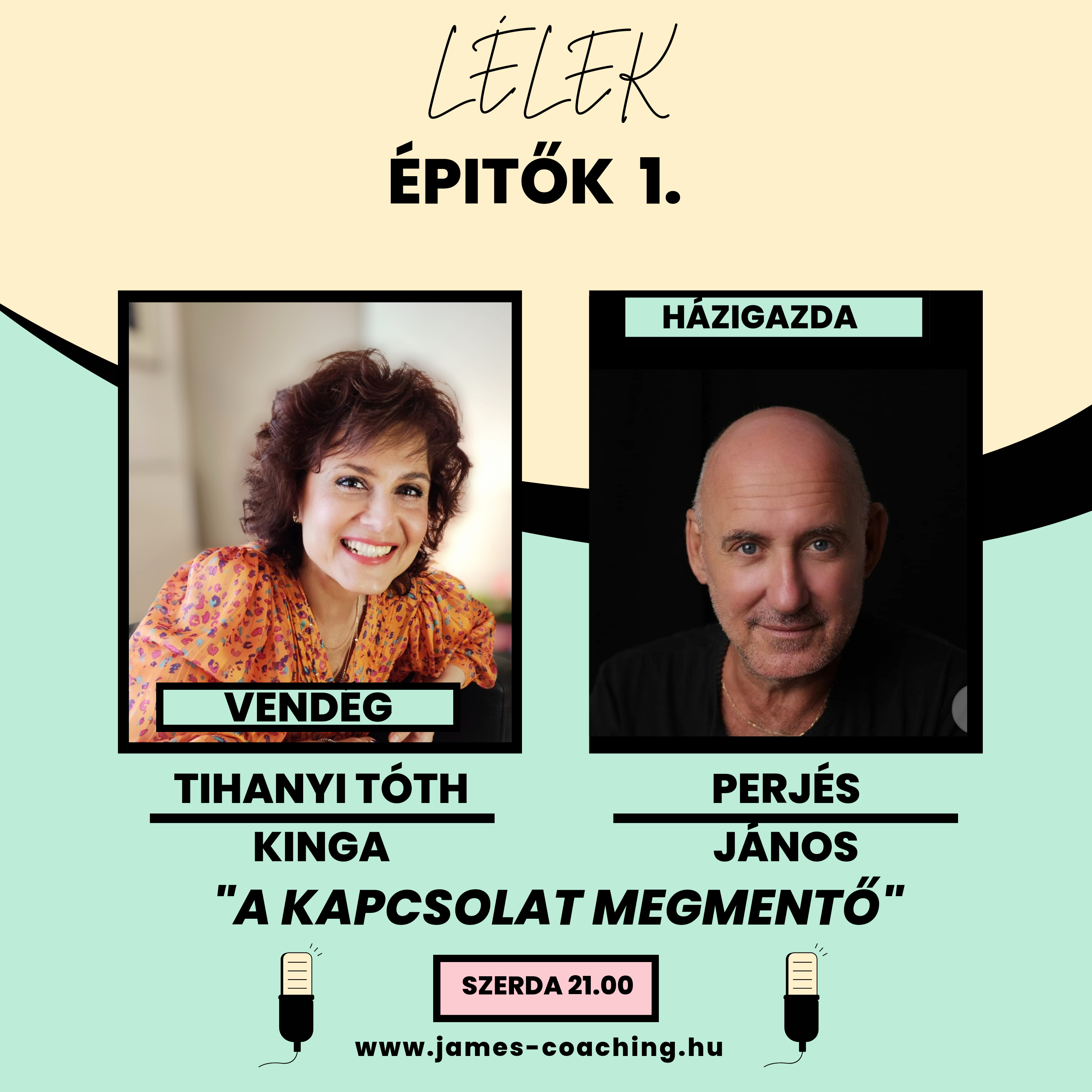 Minden kapcsolat megmenthető? Perjés János beszélgetőtársa: Tihanyi Tóth Kinga, kapcsolat-megmentő episode artwork