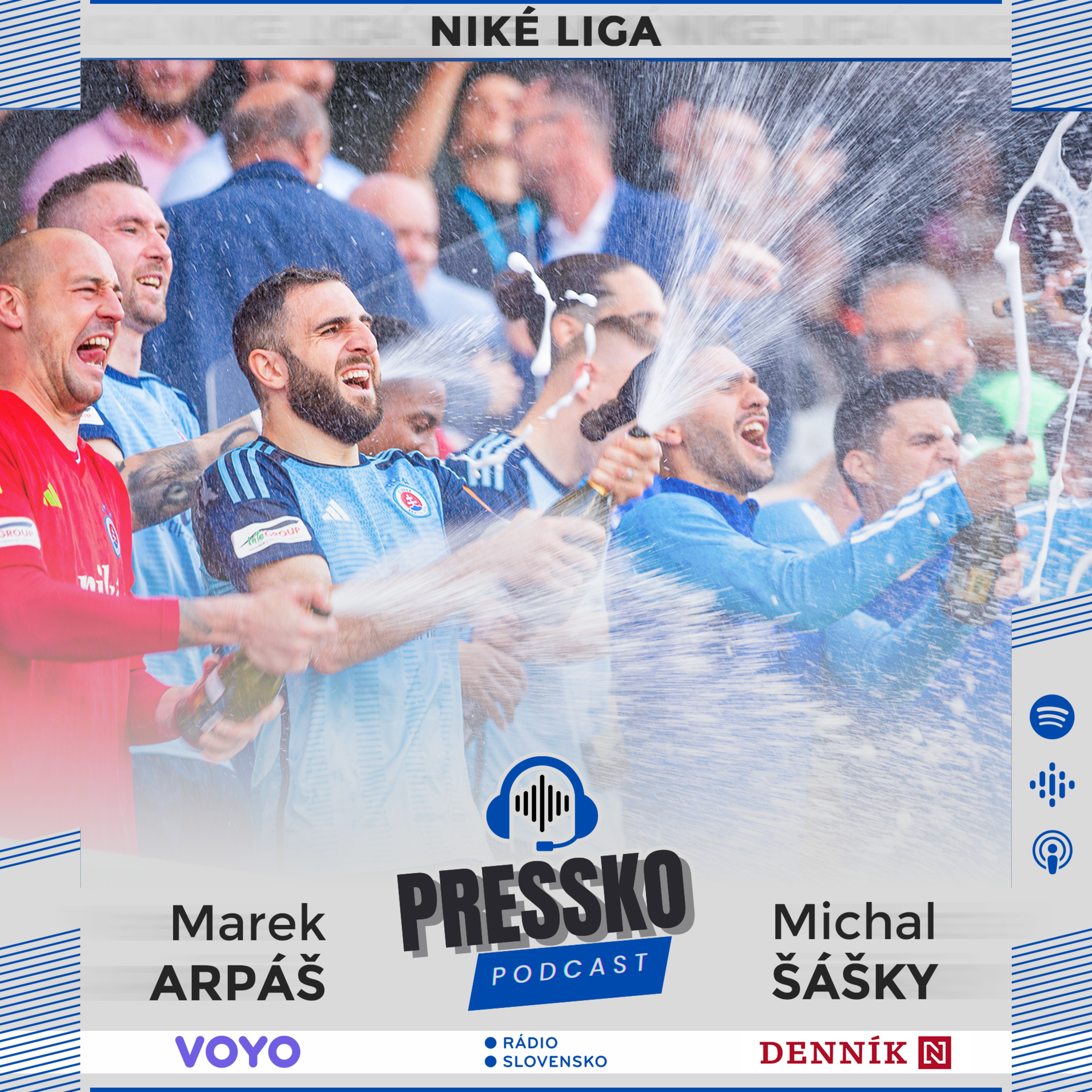 #34 NIKÉ LIGA: O ambíciach Slovana, žilinskej pokladni a Bermudskom trojuholníku na Žitnom ostrove episode artwork