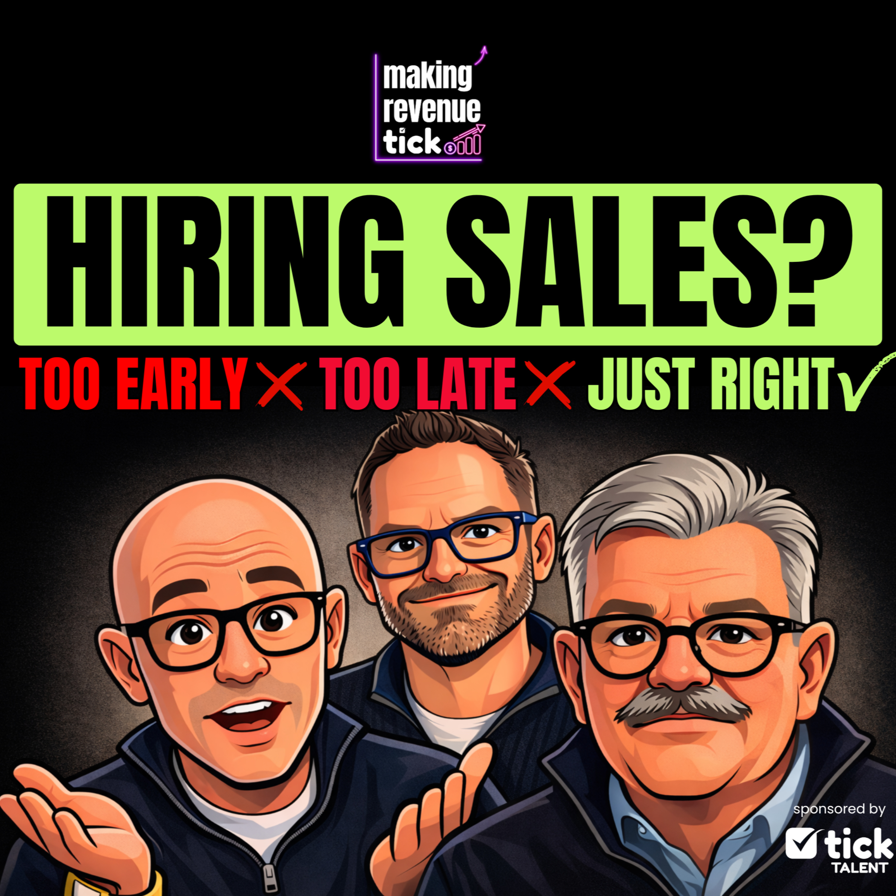 E. 120 - When Should Founders Hire Their First Sales Leader? (The Costly Startup Mistake) episode artwork
