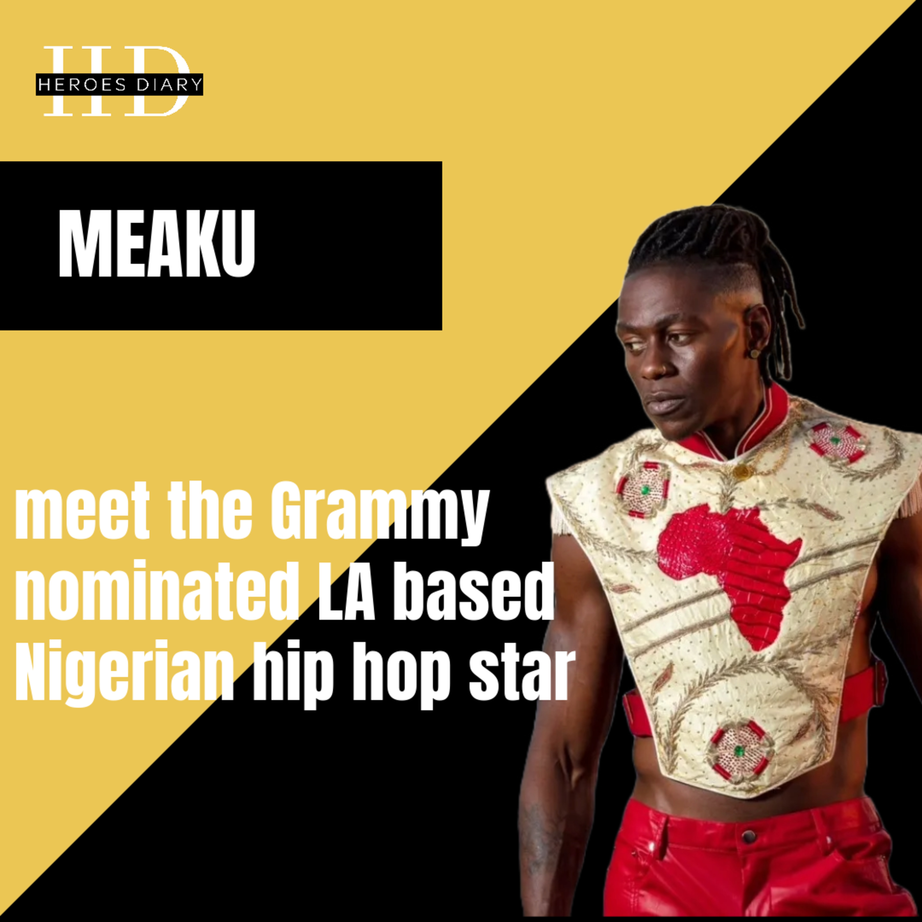 EP.07 ||meet the Grammy nominated LA based Nigerian hip hop star || Meaku episode artwork