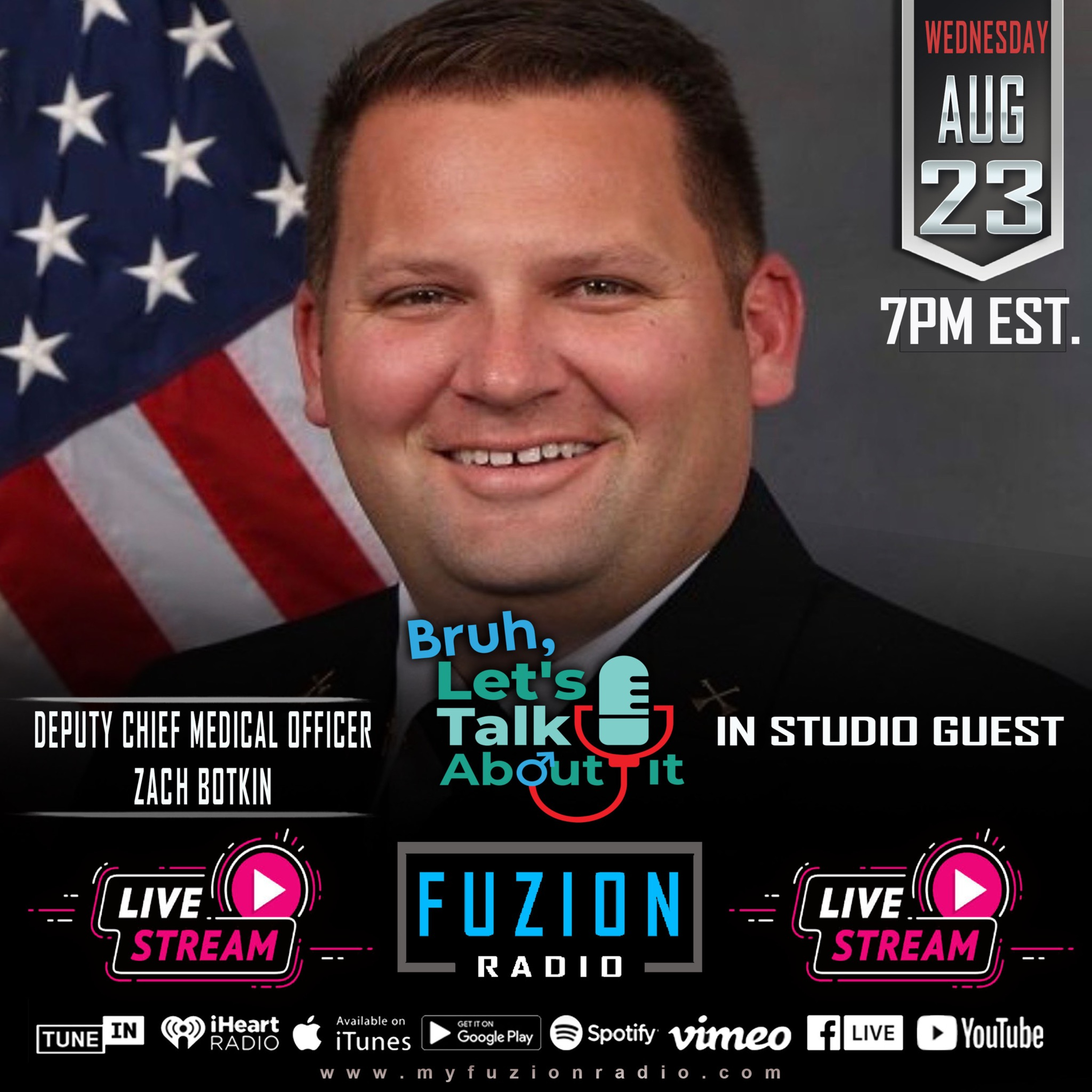 Live with Dr. Serotoff & Deputy Chief Botkin (Part 1) episode artwork