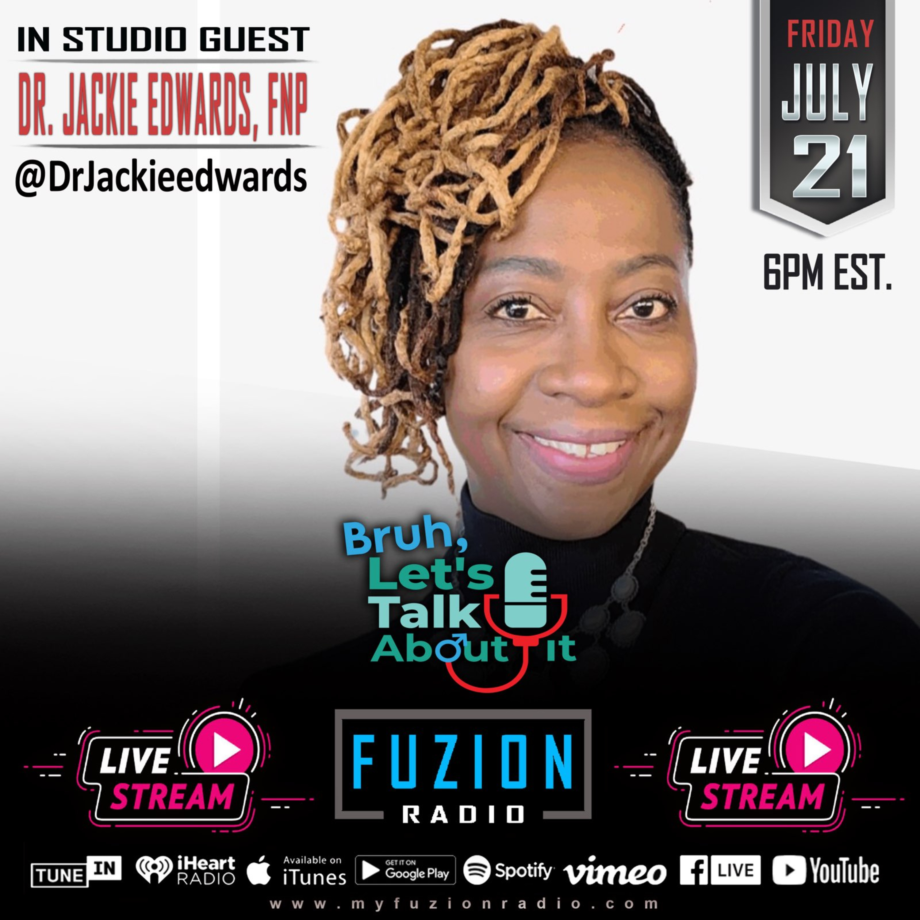 Live with Dr. Jackie Edwards, FNP