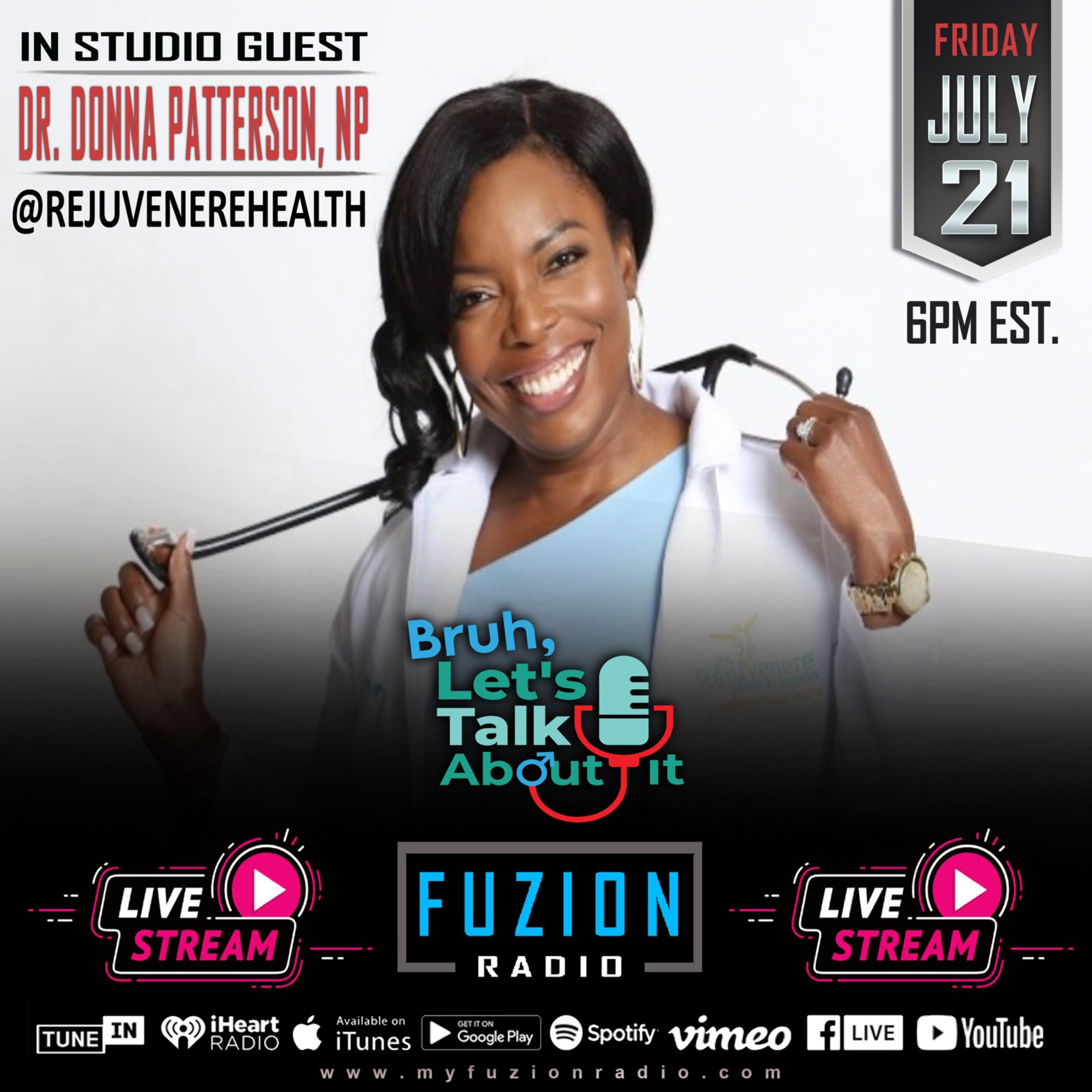 Live with Dr. Donna Patterson, NP episode artwork