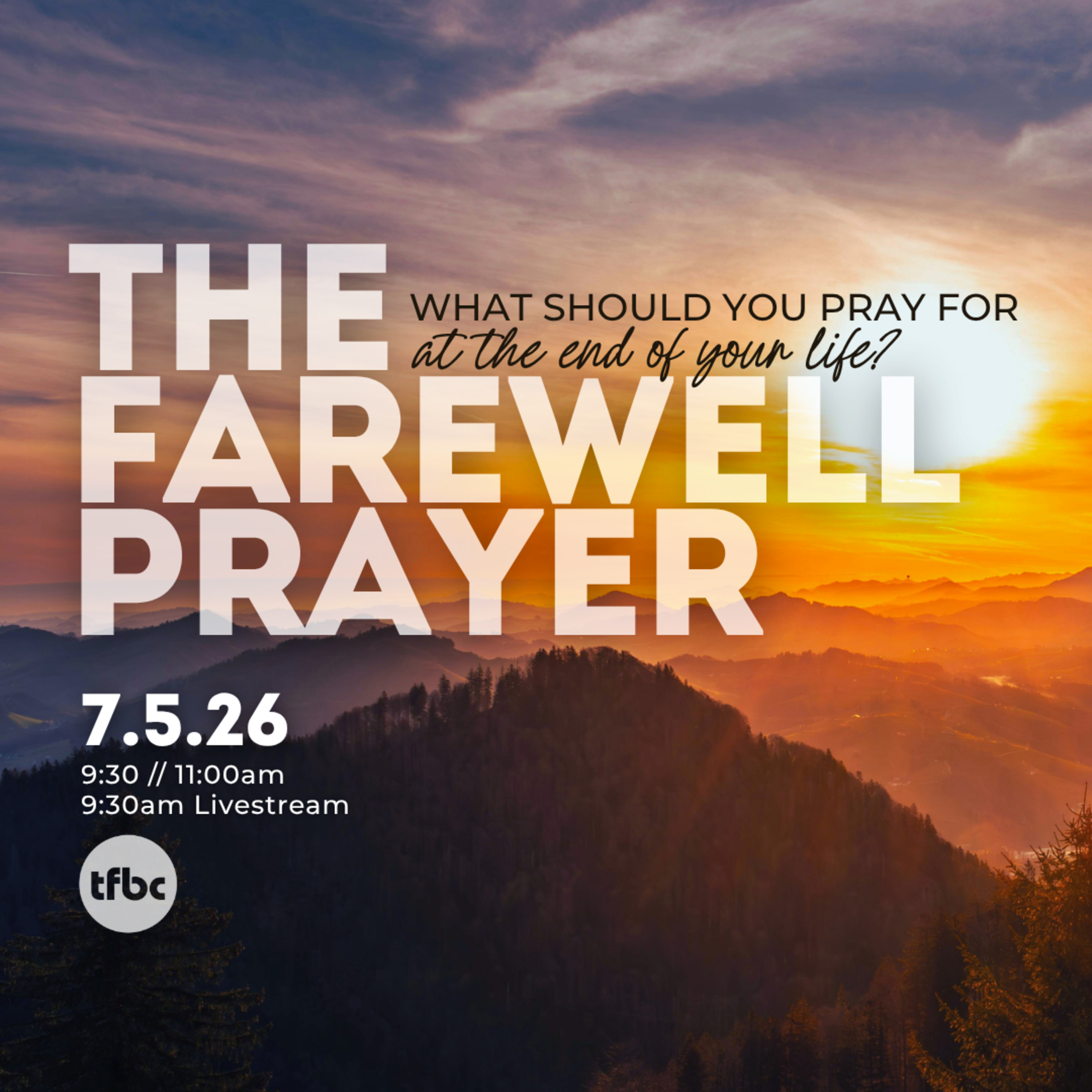 The Farewell Prayer episode artwork