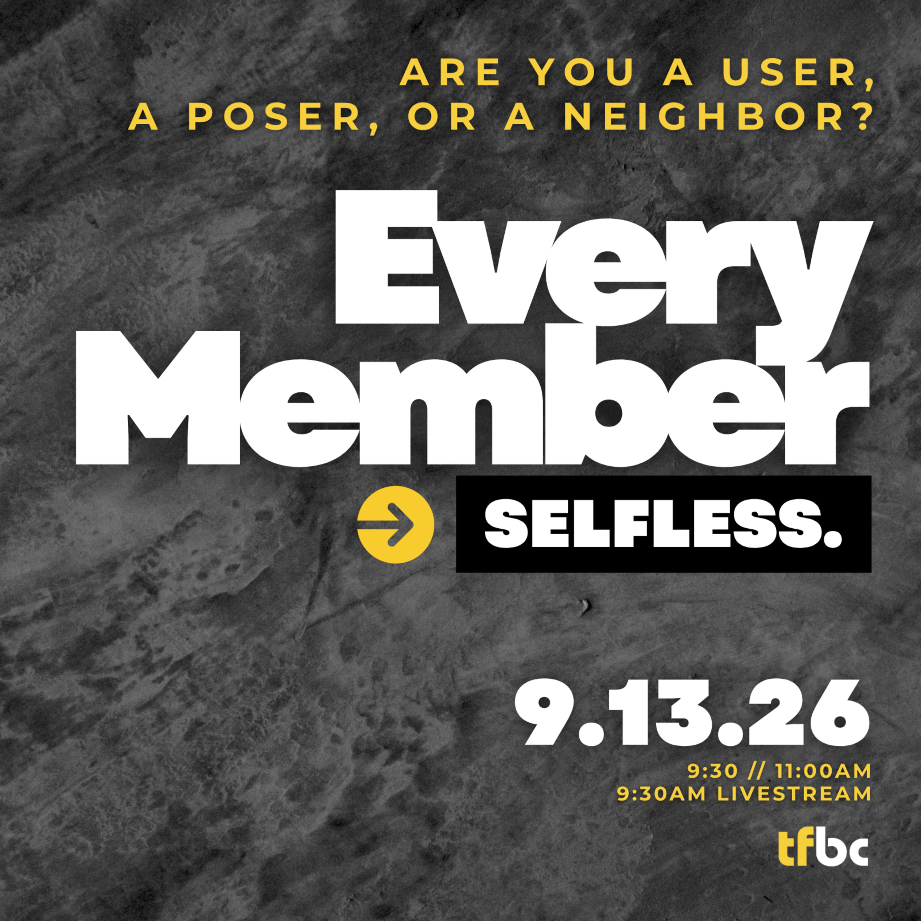 Every Member Selfless episode artwork