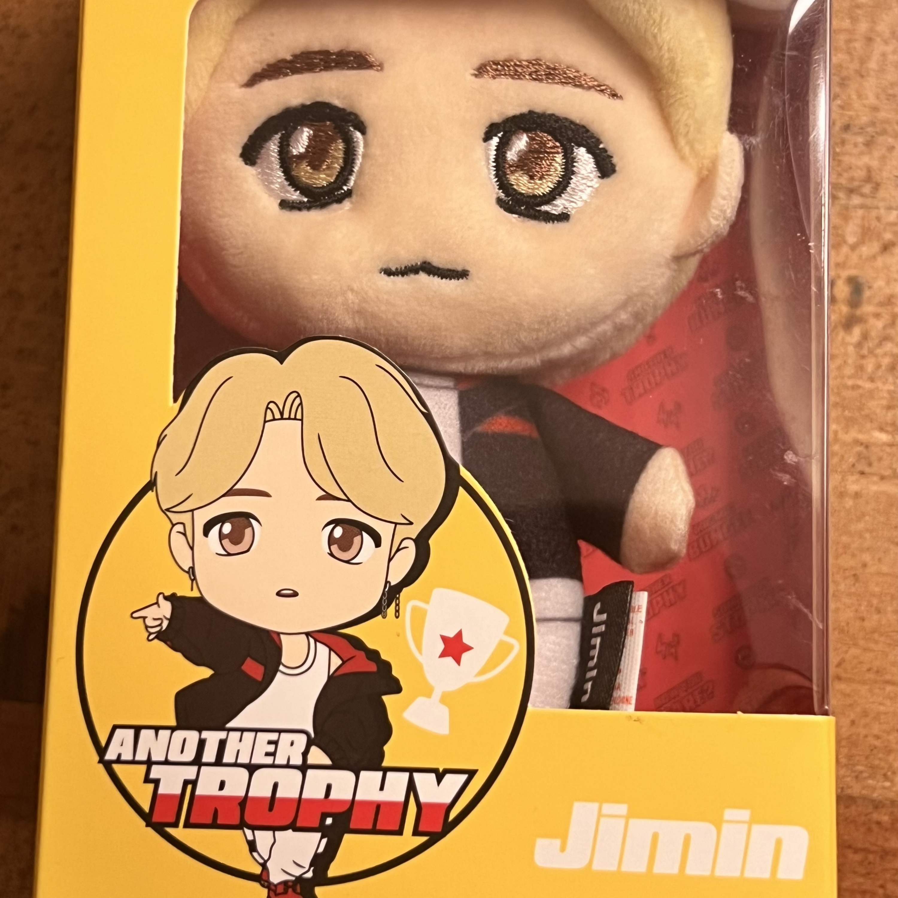 I had bought a new BTS TinyTan items of Jimin doll plush keyring and RM holder grabber pop pocket from my favorite Kpop Pink Store