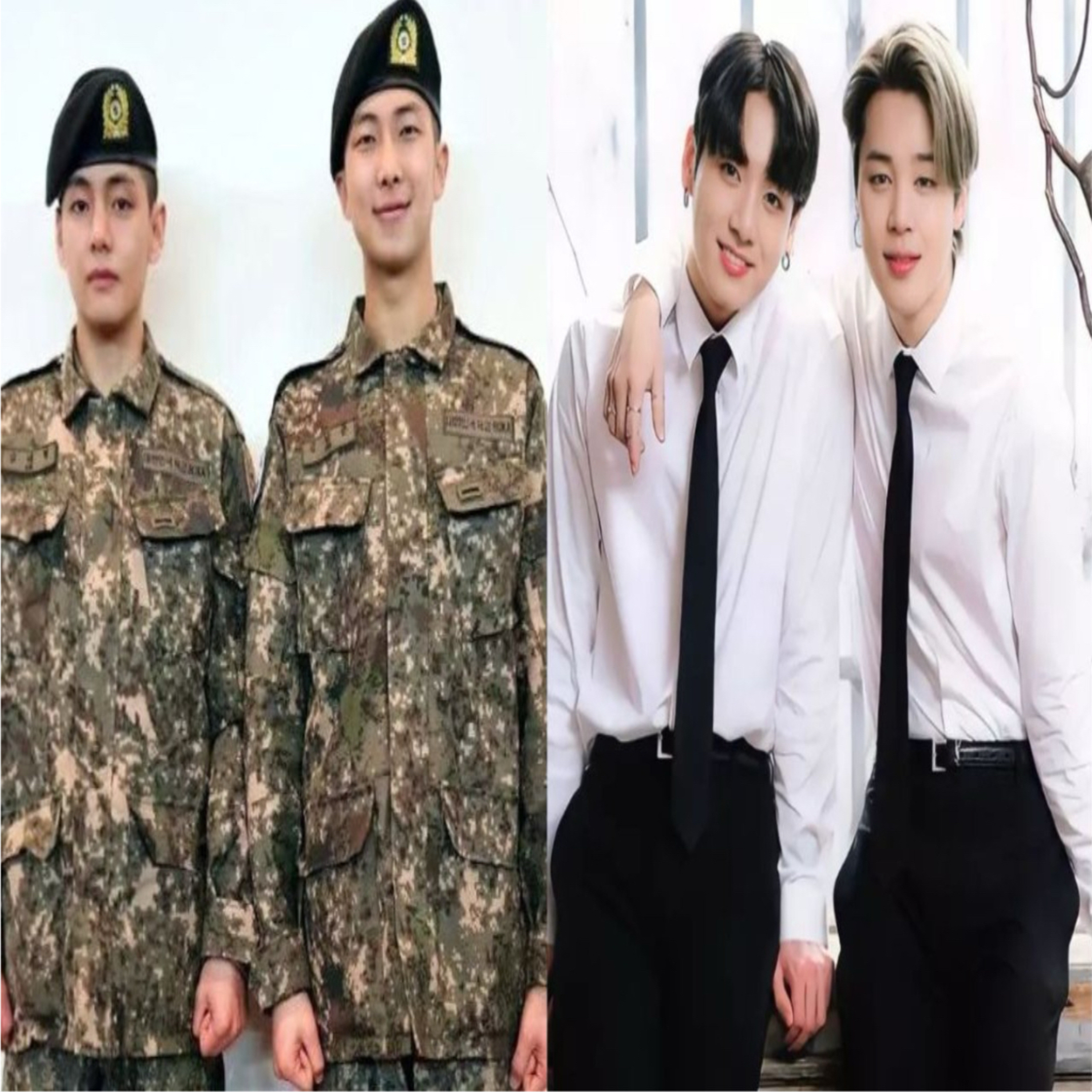 BTS RM, V, Jimin, and Jungkook official completed 60 percent military services ahead