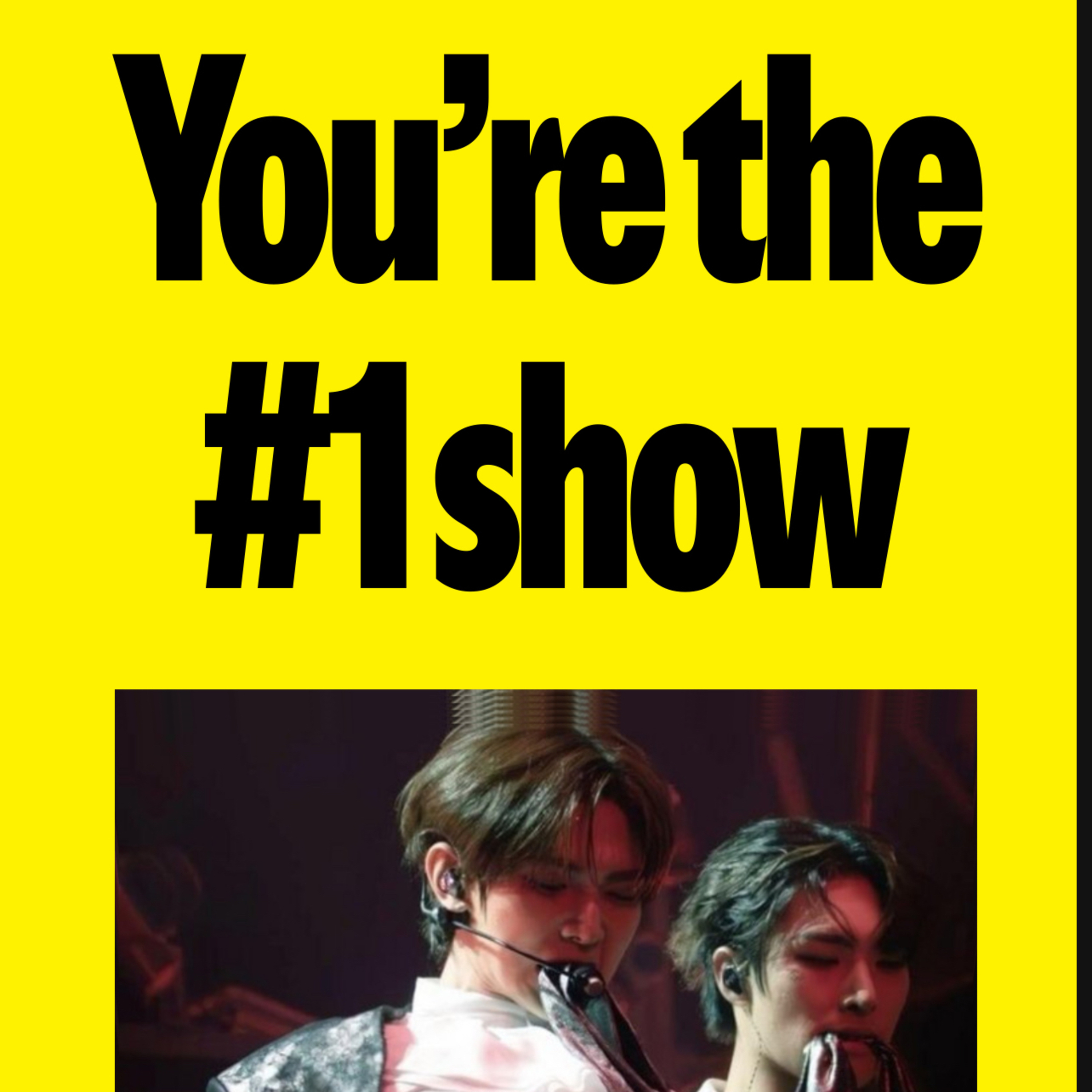 I got that wrapped for 2024 on my two podcasts talk shows of Kpop Boy Bands Forever and etc