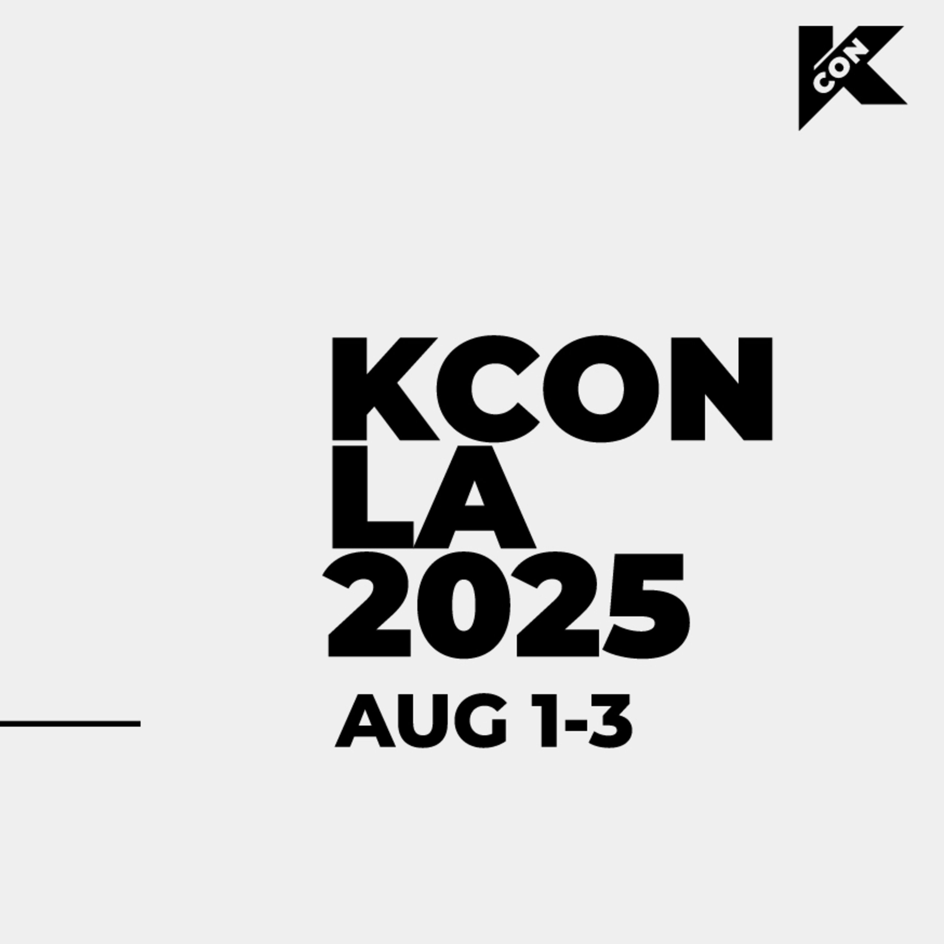 2025 KCON LA lineup of Kpop Idols boy bands, soloist, and girl bands