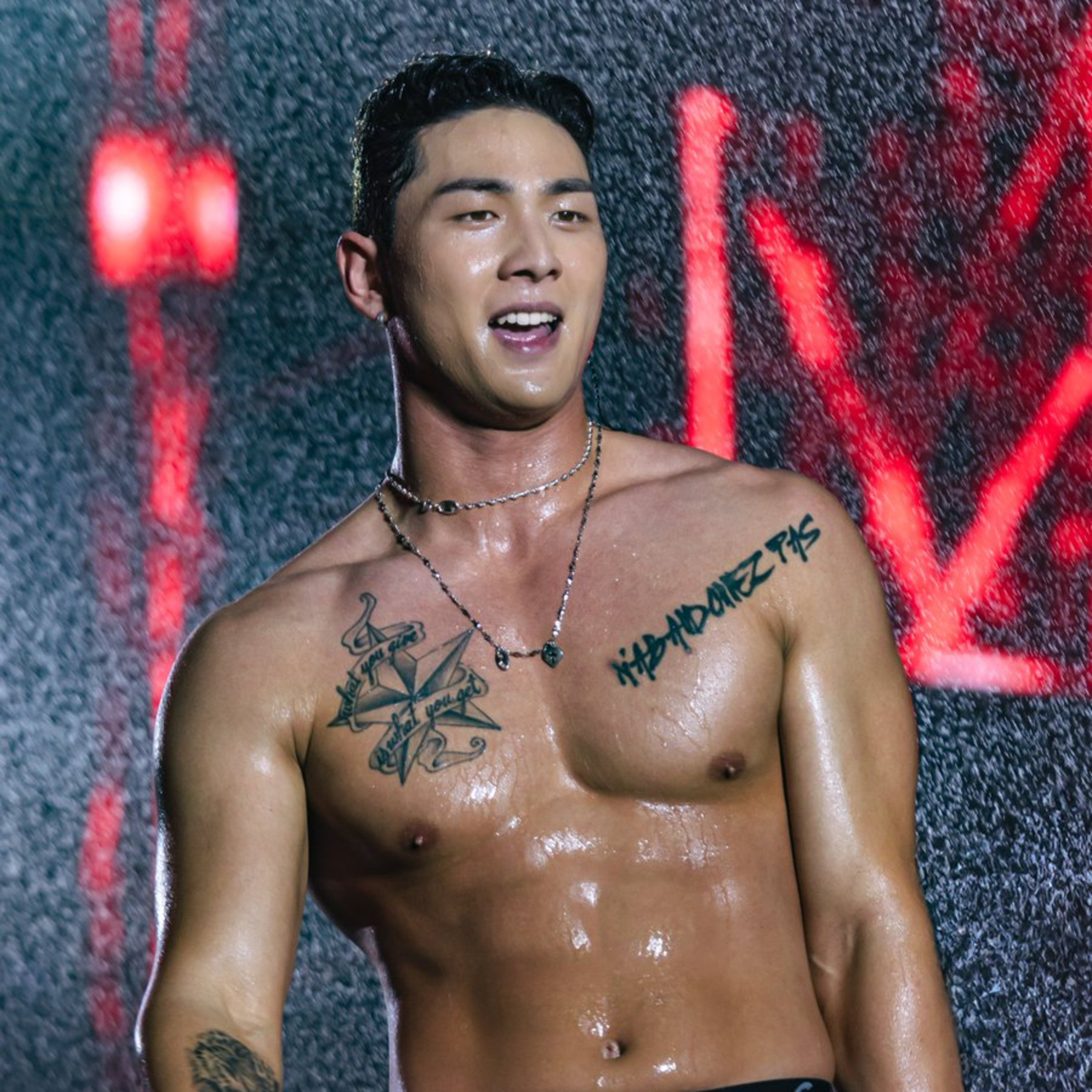 Part 2: 3rd Gen Idol Gains Attention For His Godly Physique At “2025 WATERBOMB Manila”