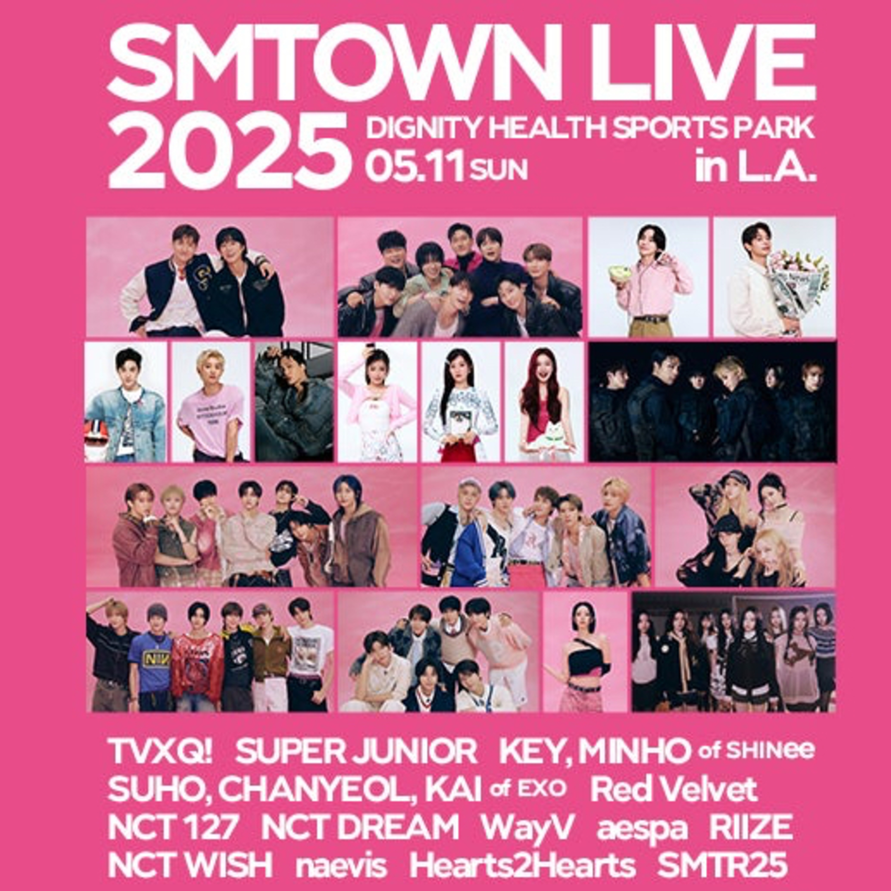 SM Entertainment Announces More Artists for ‘SMTOWN LIVE 2025 [THE CULTURE, THE FUTURE] IN L.A.’